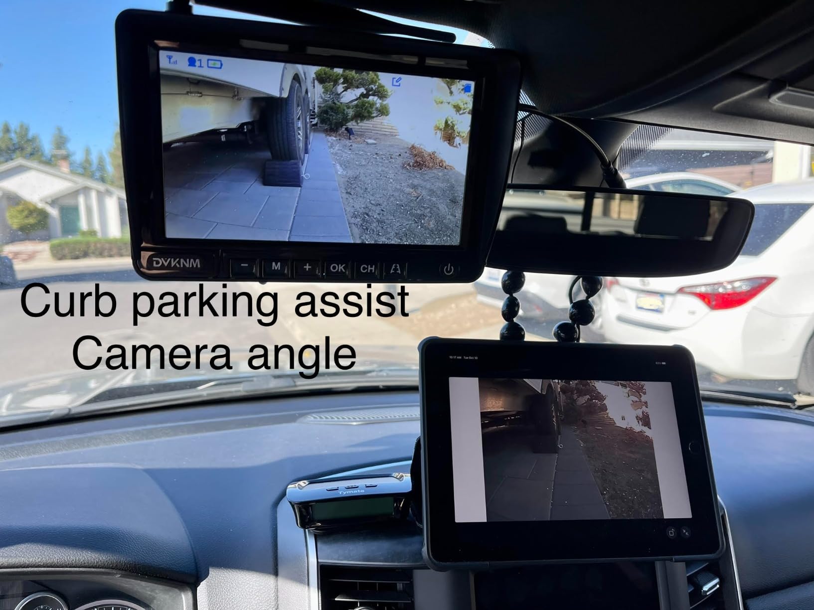 2 Magnetic Solar Wireless Backup Camera HD1080P 3 Mins DIY Installation DVR 7