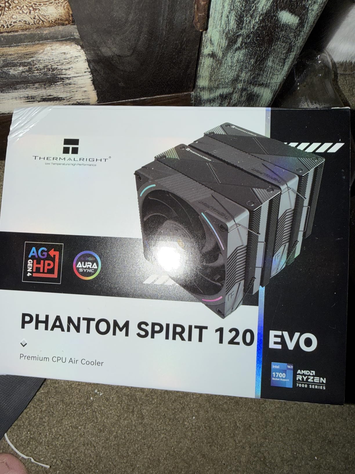 Thermalright Phantom Spirit 120 EVO CPU Cooler, 7x6mm Heat Pipes CPU Air Cooler, Dual PWM Fan Computer Cooling, 2150RPM Speed customer photo 1
