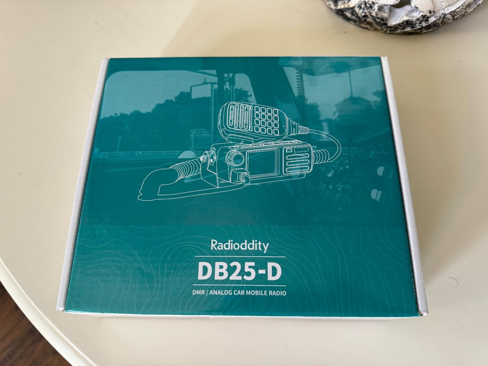 Radioddity DB-25D Pro Dual Band DMR Mobile Radio, 20W VHF UHF Ham Amateur Radio Digital Transceiver with GPS APRS customer photo 1