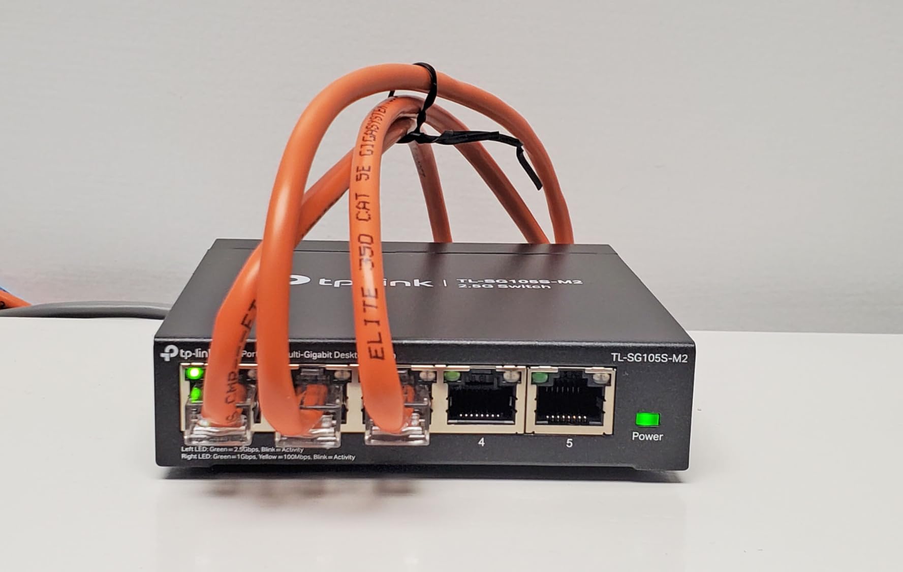 TP-Link TL-SG108S-M2 | 8-Port Multi-Gigabit 2.5G Ethernet Switch | Unmanaged Network Switch | Ethernet Splitter | Plug & Play | Desktop/Wall Mount | Silent Operation customer photo 2