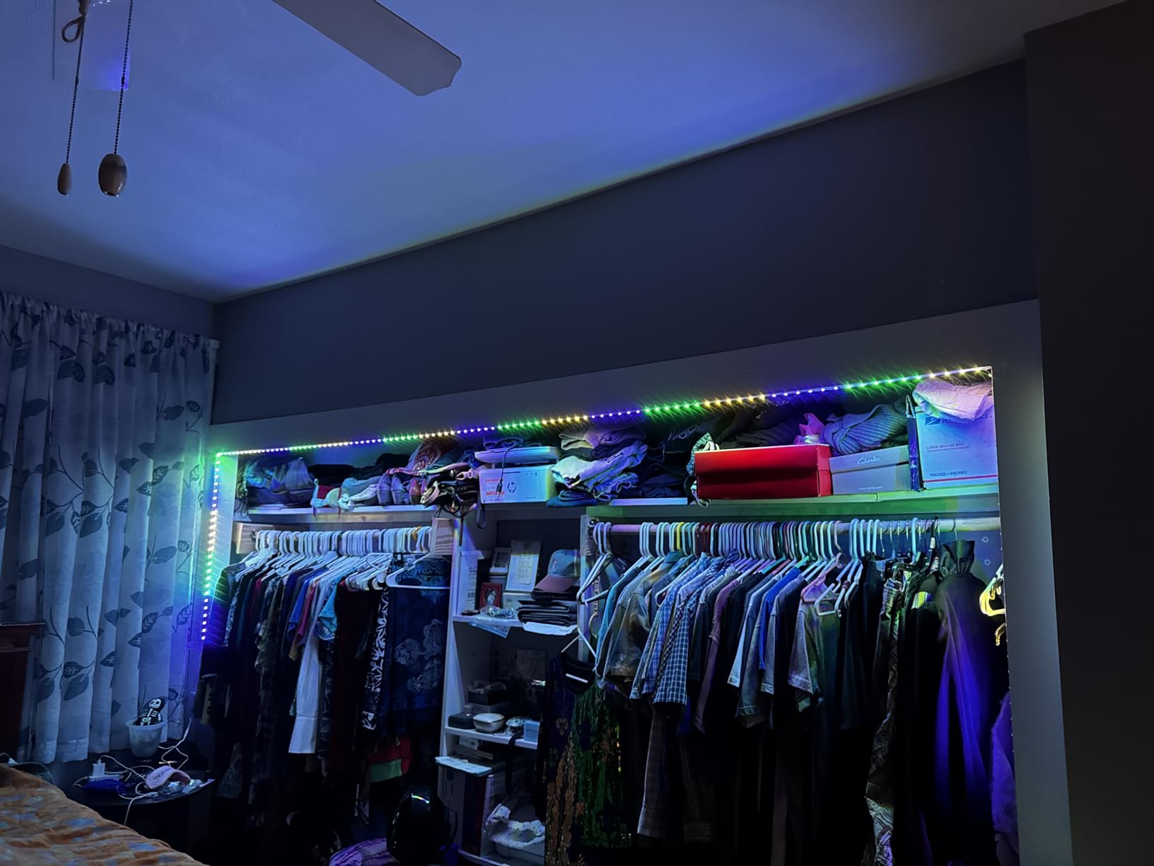 Lepro S1 AI LED Strip Lights for Bedroom - 16.4ft Smart RGB Light Strips with IC and Rainbow Chasing Effects, Color Segment DIY, Personalized AI Lighting Designer, No Remote, 2.4G Wi-Fi & Bluetooth customer photo 2