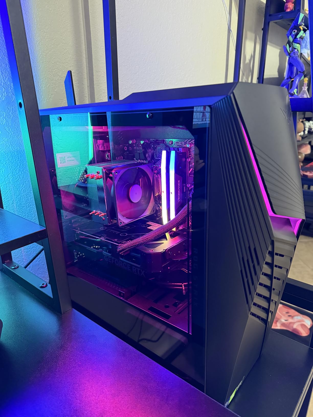 ASUS ROG G13CH (2024) Gaming Desktop PC, Intel Core i7-14700F, NVIDIA GeForce RTX 4060 Dual, 1TB NVMe PCIe Gen4 SSD, 16GB DDR5 RAM, Windows 11, G13CHR-PS766 customer photo 1
