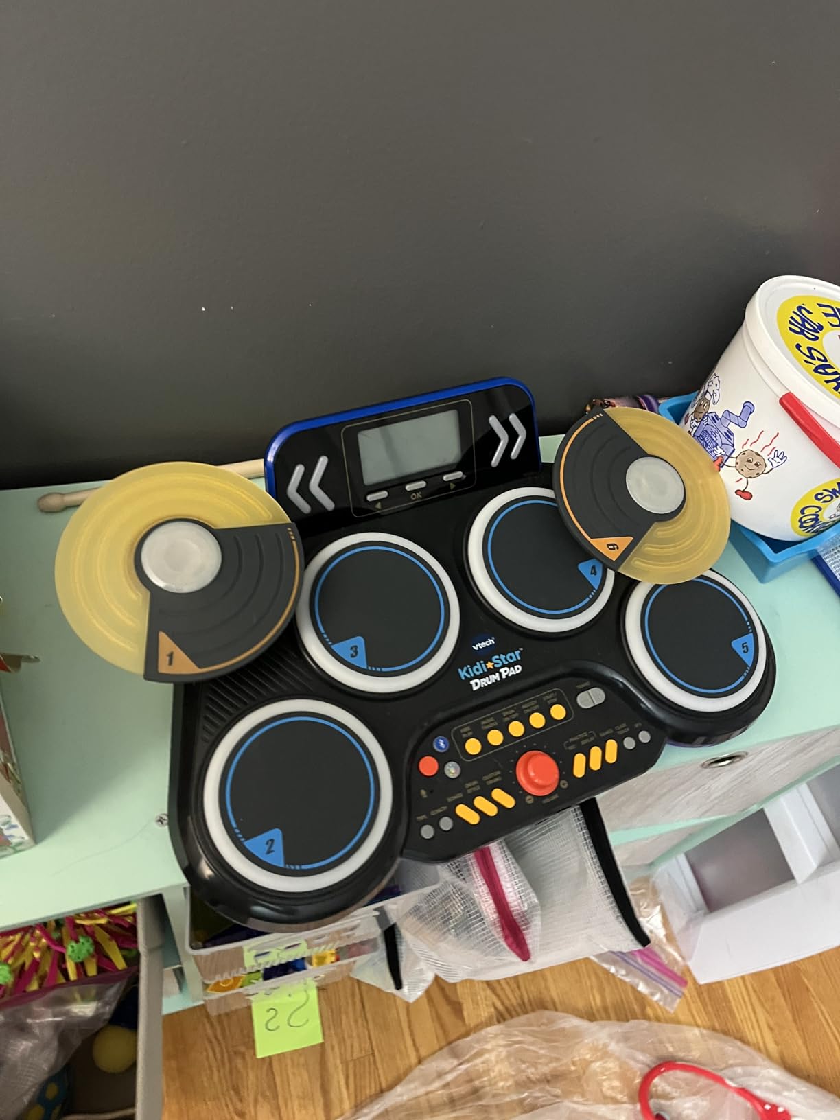 VTech Kidi Star Drum Pad, Black customer photo 2