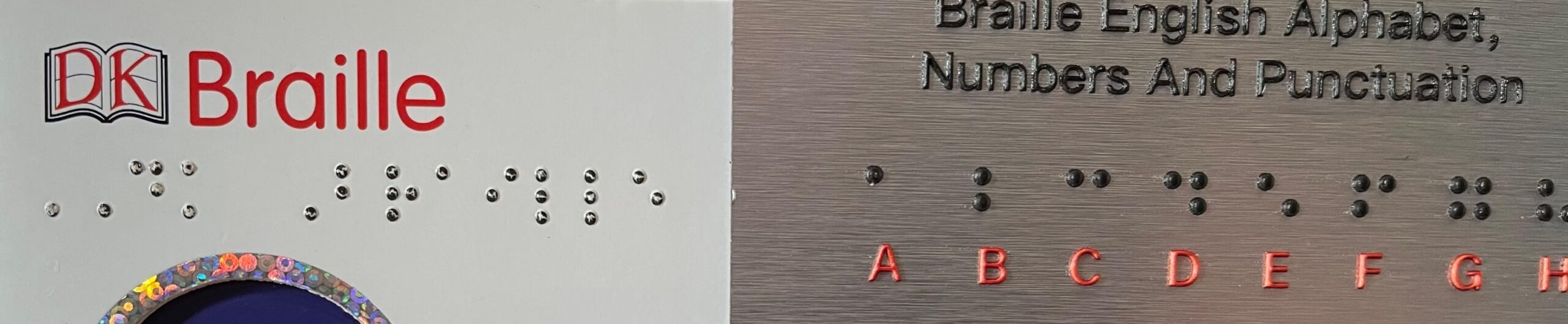 Braille Alphabet Board with 2024 Dec. Upgraded Raised Dots, Numbers & Punctuation Braille Learning for Beginners, Education Gifts, Braille Teaching Aid for Blind Children, Adults (7.25 * 4.7 Inches) customer photo 1