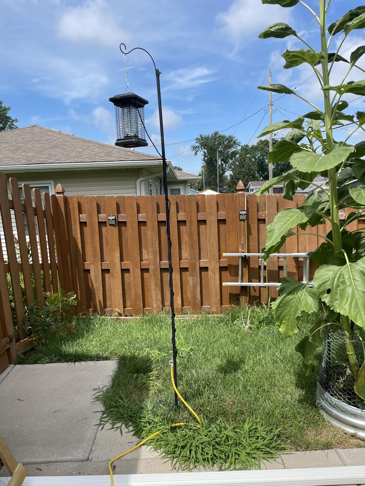 Bug Zapper for Outdoor & Indoor, 1/2 Acre Coverage Mosquito Lamp with 18W Bulb & 4400V High-Voltage, 100% Improvement in Mosquito Control Effect, Electric Fly Trap for Patio, Backyard, Home customer photo 1