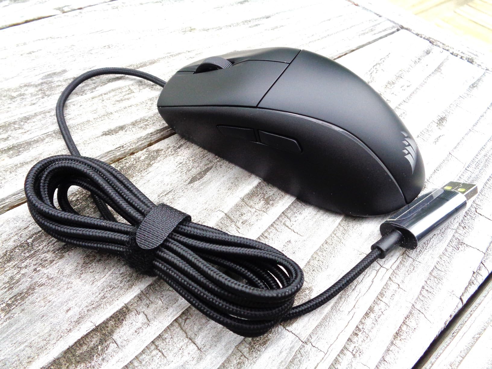Corsair M75 Wired RGB Lightweight FPS Gaming Mouse - 26,000 DPI - Swappable Side Buttons - PC - Black customer photo 1