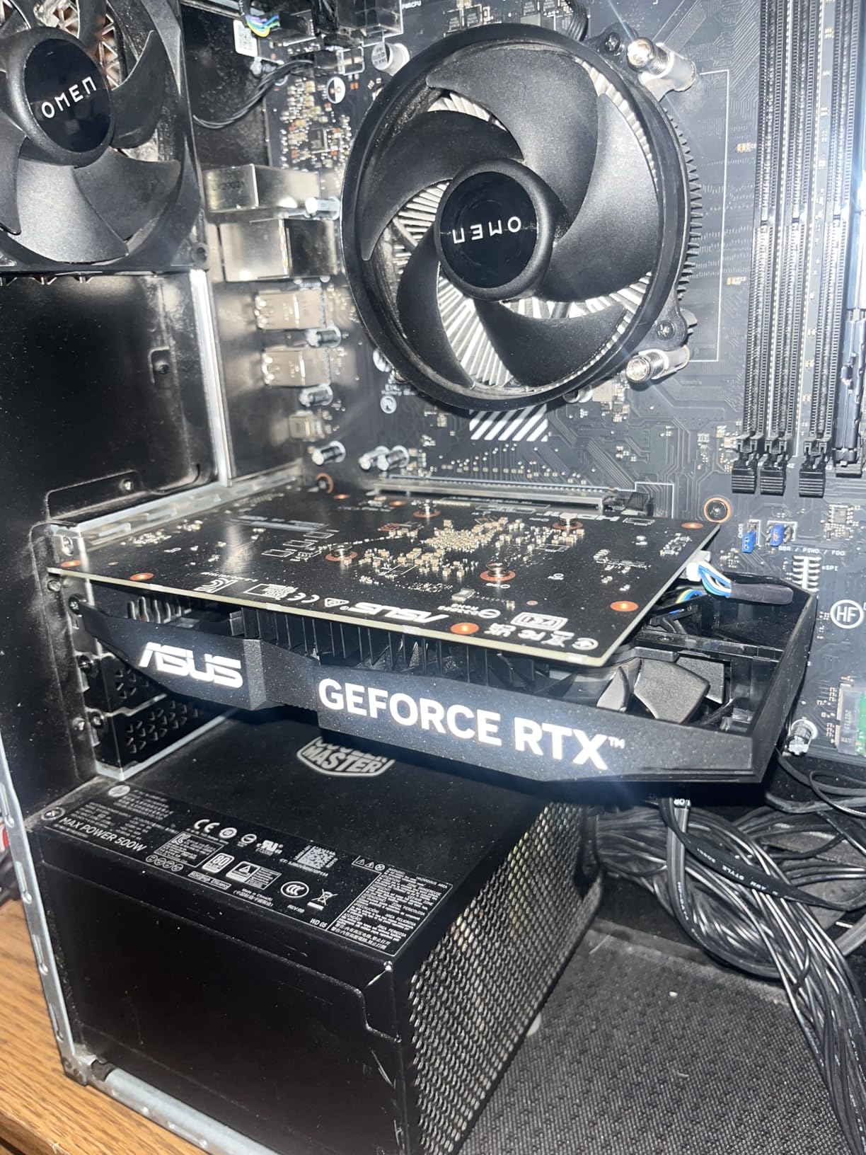 ASUS Dual NVIDIA GeForce RTX 3050 6GB GDDR6 OC Edition Gaming Graphics Card - PCIe 4.0, HDMI 2.1, DisplayPort 1.4a, 2-Slot Design, Axial-tech Fan Design, Steel Bracket, 3 Year Warranty customer photo 2