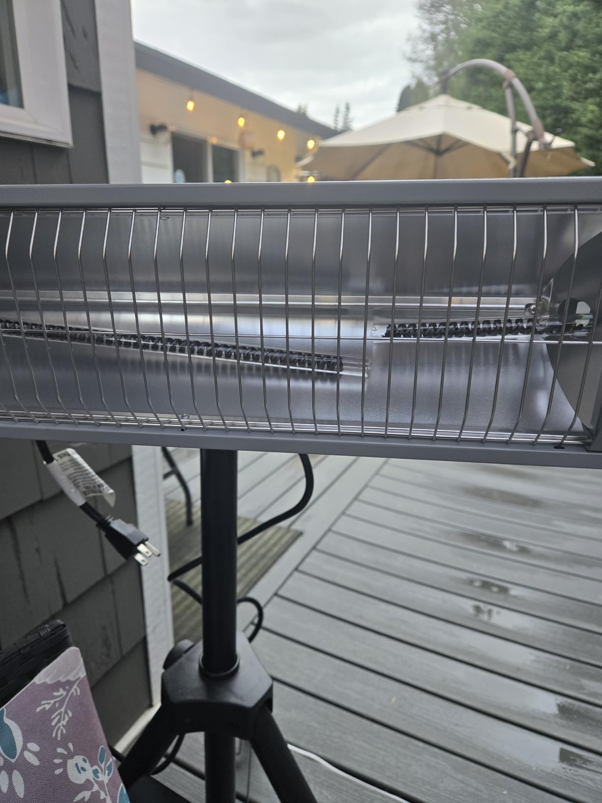Heat Storm Tradesman 1500 Watt Weatherproof Infrared Heater, Remote customer photo 1
