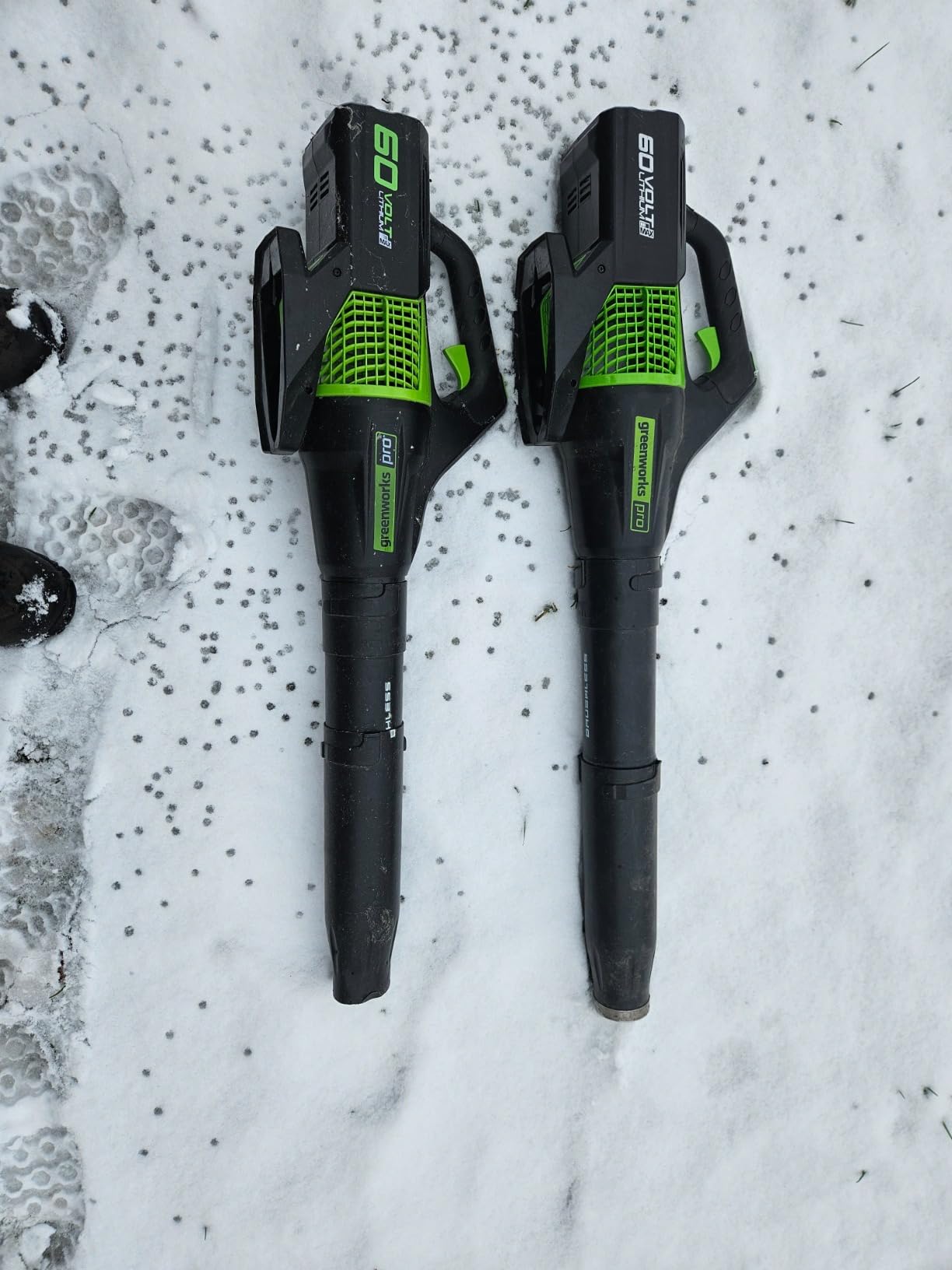 Greenworks 60V 610 CFM Cordless Leaf Blower with 2.5Ah Battery and 5A Rapid Charger customer photo 2