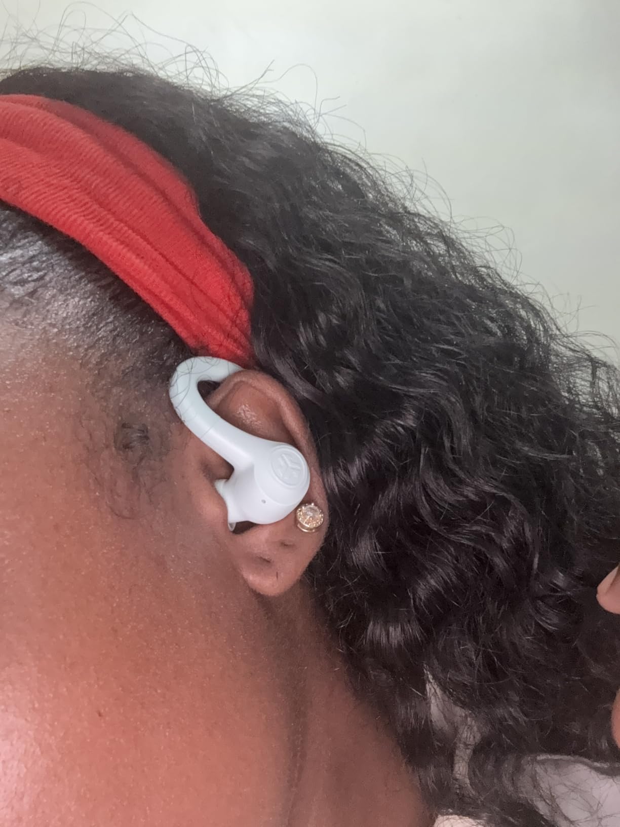 JLab Go Sport+ Wireless Workout Earbuds Featuring C3 Clear Calling, Secure Earhook Sport Design, 35+ Hour Bluetooth Playtime, and 3 EQ Sound Settings (Graphite) customer photo 2
