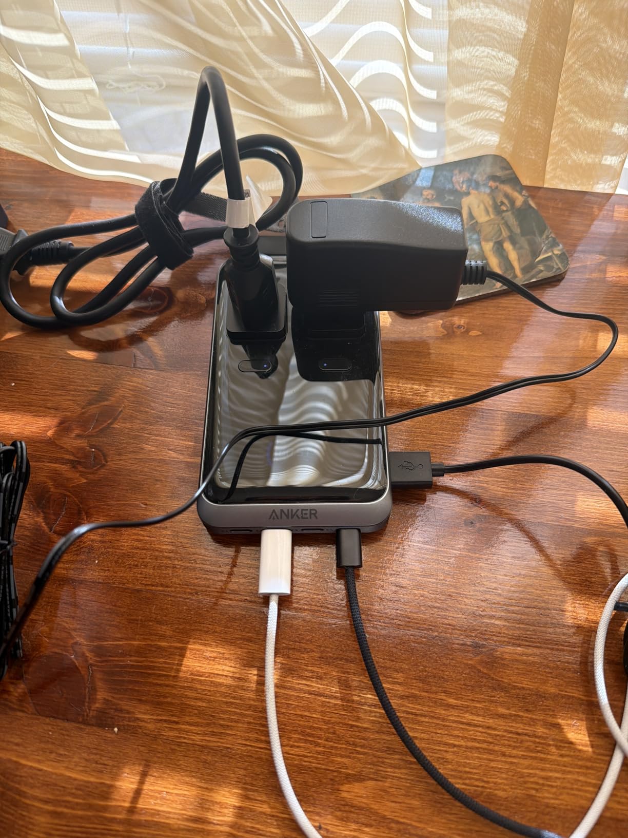 Anker Prime Charging Station, 240W 8-in-1 USB C Power Strip, 5 ft Detachable Extension Cord, 2 AC, 4 USB C, 2 USB A, for iPhone 15/14, Desktop Accessory for MacBook, Home, Office customer photo 2