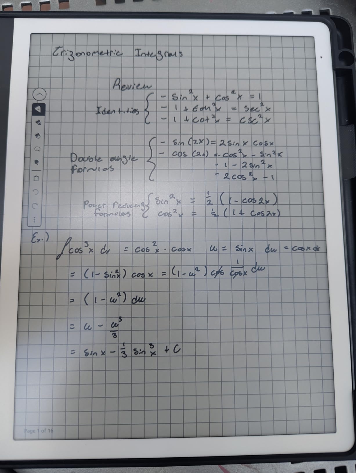 Amazon Kindle Scribe (64GB) - Your notes, documents and books, all in one place. With built-in AI notebook summarization. Includes Premium Pen - Tungsten customer photo 2