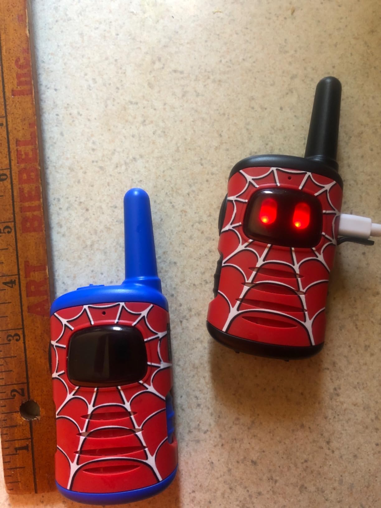 Walkie Talkies for Kids Boys Rechargeable: 2 Pack Kids Walkie Talkies Outdoor Toys for 3-8 Year Old Boy Easter Birthday Gifts, Hiking Camping customer photo 2