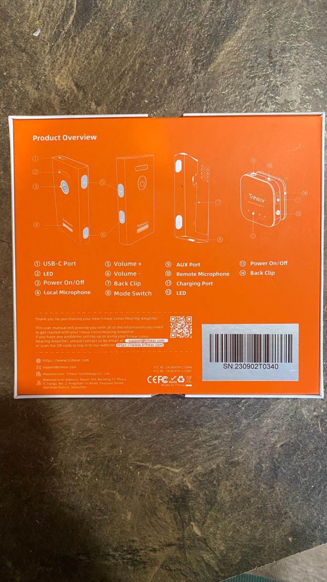 Convo More Hearing Amplifier for Seniors with Remote Microphone and Noise Cancelling, Convo More Rechargeable Personal Sound Amplifier, Hearing Devices for TV Listening customer photo 1