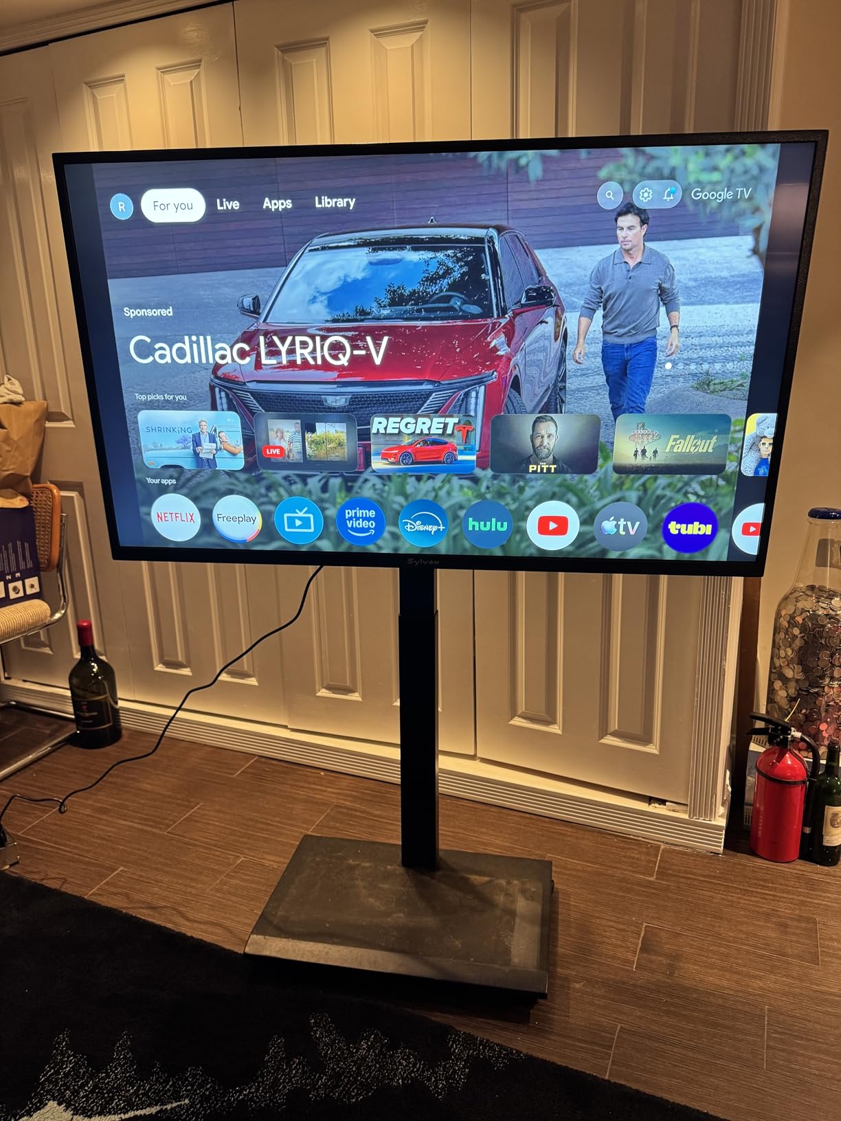 SYLVOX Outdoor TV, 55-inch Waterproof Smart TV, 2000nits Full Sun TV, 4K, Dolby Atmos, HDR 10 (Pool Pro 2.0, Latest Model) customer photo 1