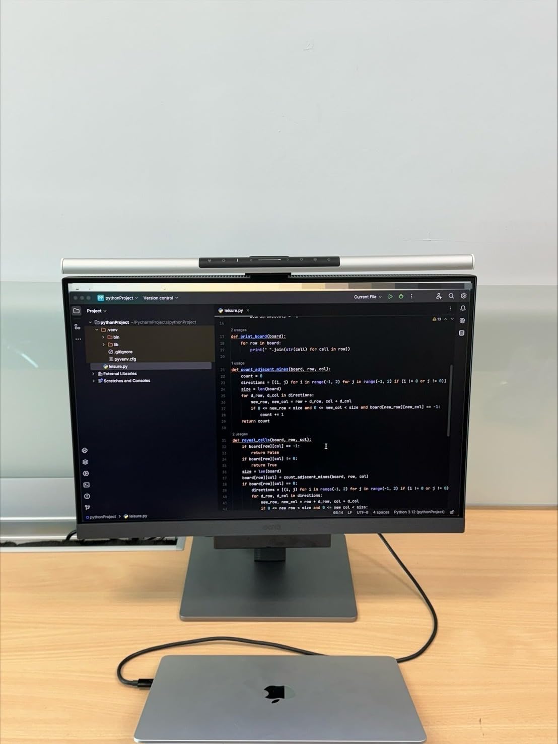 BenQ RD280U 28.2 inch 4K 3840x2560 3:2 Programming Monitor, Eye-Care, Nano Matte Panel, Coding Modes, MoonHalo Backlight, 90W USB-C, KVM, VESA Mount, Developer Monitor customer photo 2