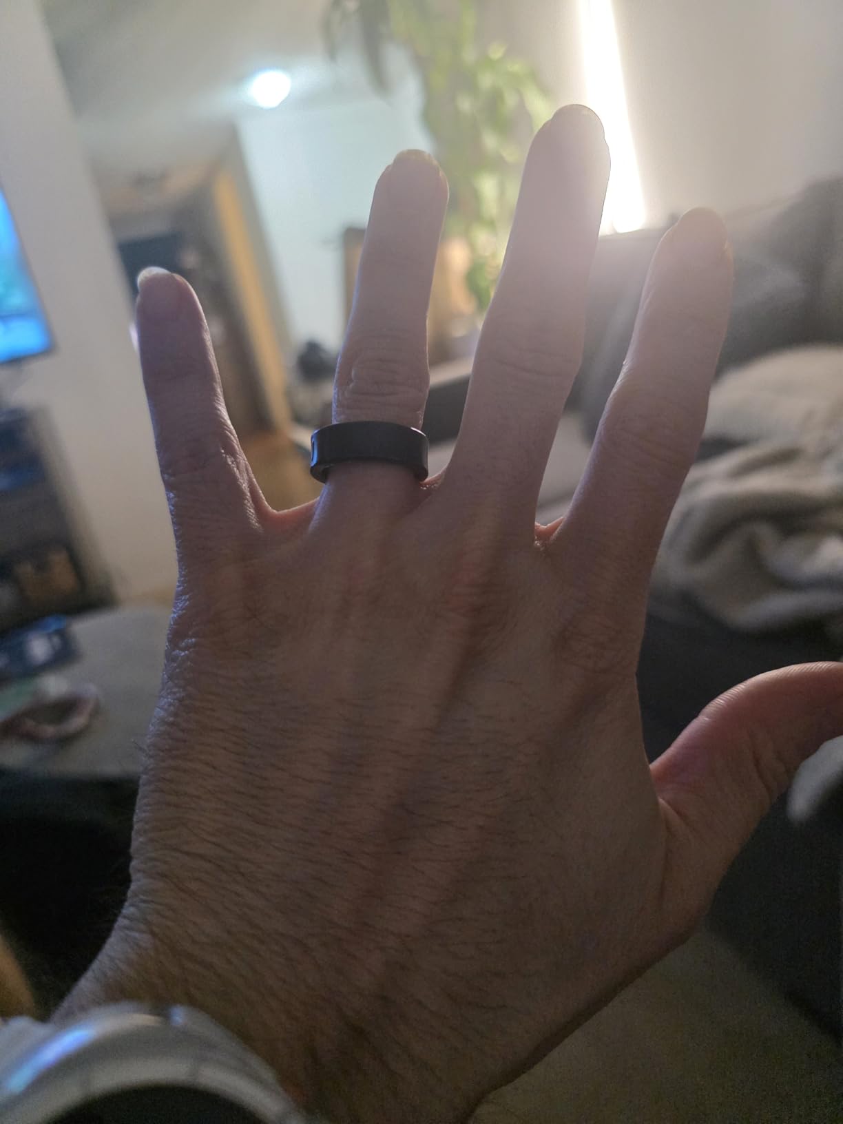 Galaxy Ring, AI Smart Ring, Size First w/Sizing Kit, No App Subscription, Fitness Monitor, Sleep Tracker, Up to 7-Day Battery, Size 11, Titanium Black [US Version, 1Yr Manufacturer Warranty] customer photo 1