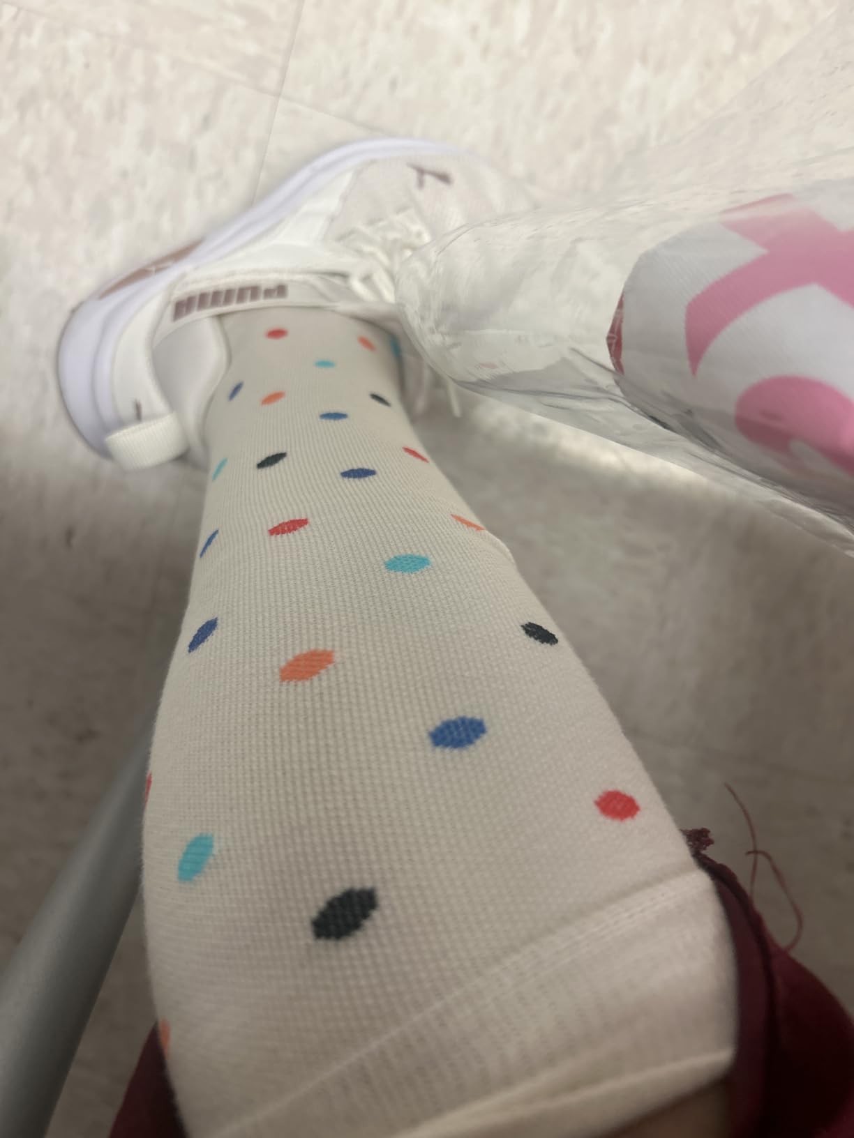 Cotton Compression Socks for Women & Men 20-30mmHg Knee High Cute Support Sock for Nurses Pregnancy Travel customer photo 1