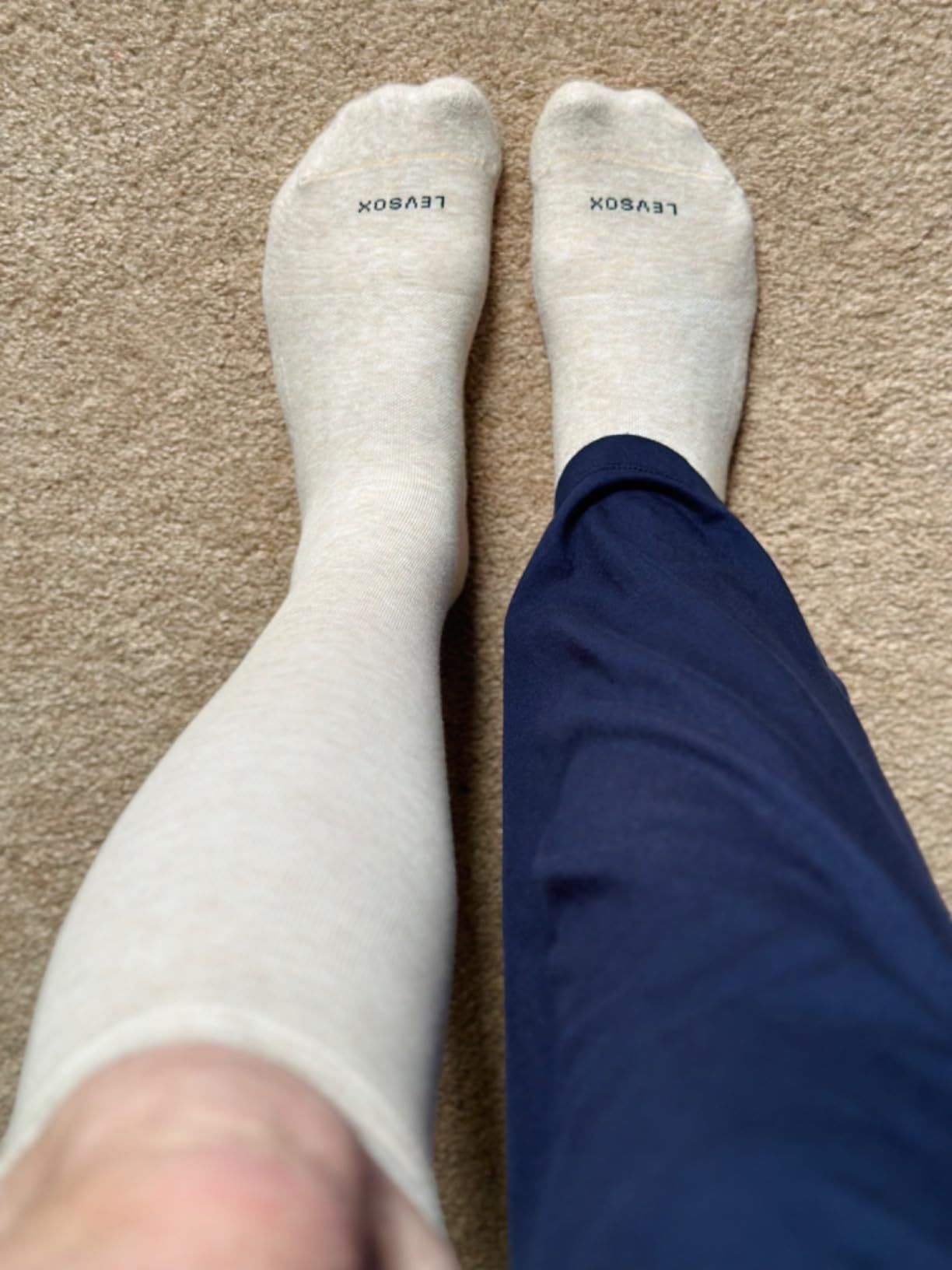 Cotton Compression Socks for Women & Men 20-30mmHg Knee High Cute Support Sock for Nurses Pregnancy Travel customer photo 2