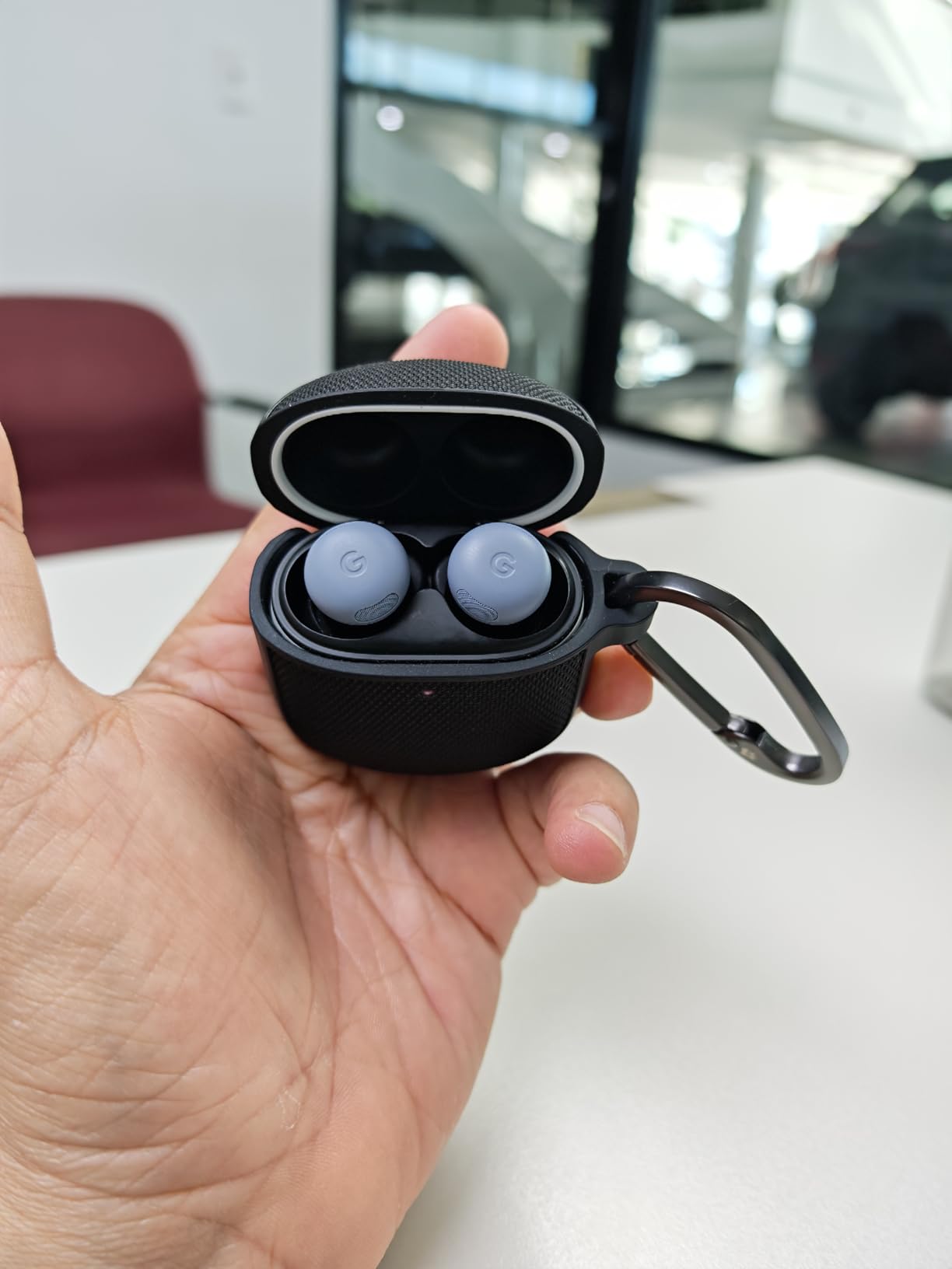 Google Pixel Buds Pro 2 - Wireless Earbuds with Active Noise Cancellation - Bluetooth Headphones - Hazel customer photo 1