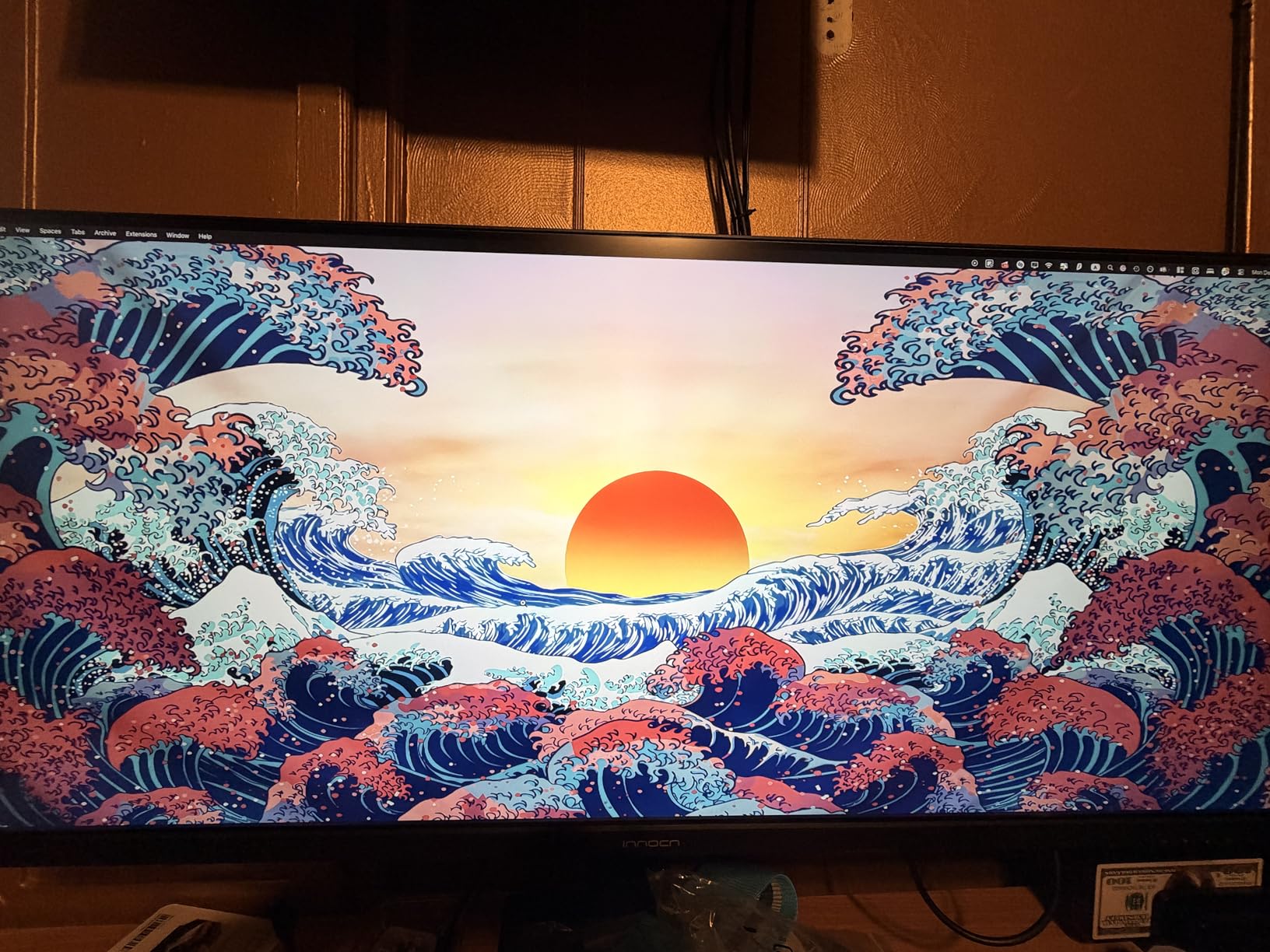 INNOCN 40 Inch 5K 5120 x 2160p Ultrawide Monitor for Laptop, 21:9, 100Hz, IPS, HDMI, DP, FreeSync, HDR400, USB-C, DeltaE<2, Built-in Speakers, Height Adjustable, Black - 40C1U customer photo 2