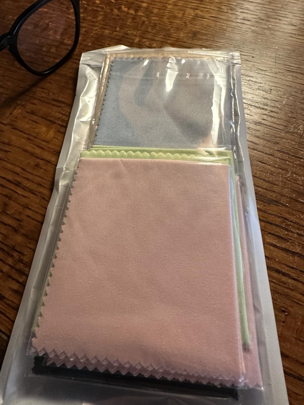 Glasses Cleaning Cloths(12 pcs),Premium Eyeglass Cleaner Cloth, Lens Wipes Cloth for Cleaning Eyeglasses, Cell Phones, Screens, Lenses, Electronics and All Delicate Surface customer photo 1
