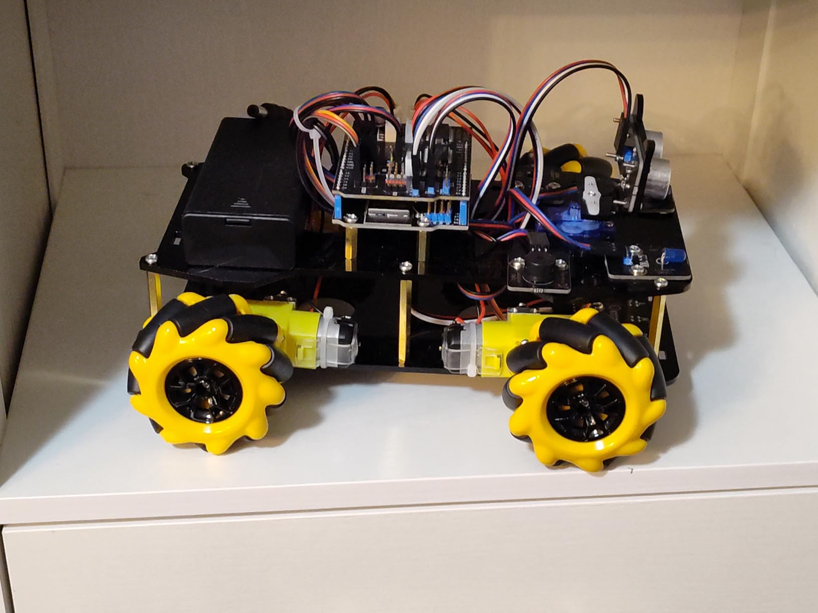 ACEBOTT Smart Robot Tank Car Kit with ESP32 for Arduino Robotics for Kids Ages 8-12 12-16 STEM Science Kits Coding Gifts for 8-16 Year Old Boys Girls Teens Cool Engineering Building Toys Unique Gifts customer photo 2