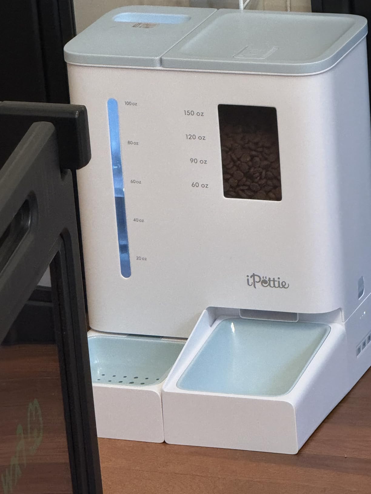 iPettie FW54 5G/2.4GHz WiFi Automatic Feeder and Waterer 2-in-1 Set for Pets, 300 oz Large Capacity for 2 Weeks, Perfect for Working Parents customer photo 2