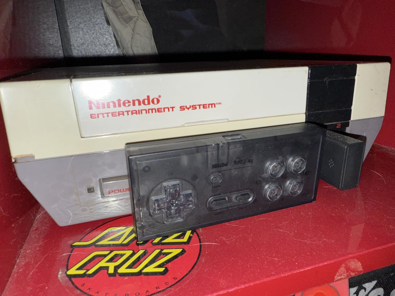 8Bitdo N30 2.4G Wireless Gamepad for Original NES (Transparent Edition) customer photo 1