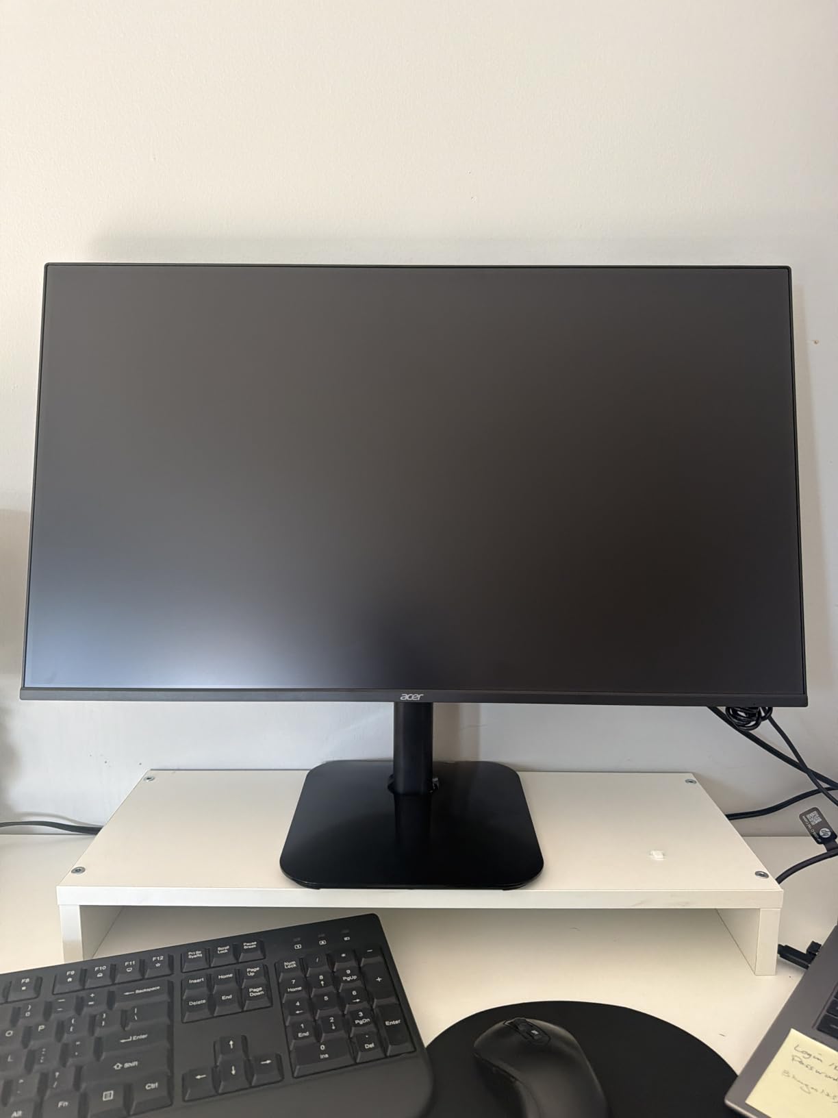 Acer 27 Inch Monitor KB272 - FHD IPS (1920 x 1080) Display, Up to 120Hz Refresh Rate, 99% sRGB, Tilt, Adaptive-Sync Support (FreeSync Compatible) 1ms (VRB), HDMI & VGA Ports customer photo 2