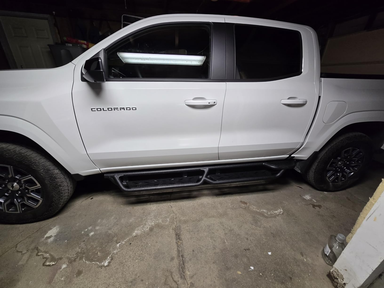 Bed Access Running Boards Compatible with 2019-2026 Chevrolet Silverado/Gmc Sierra 1500 Crew Cab, 20-26 Silverado/Sierra 2500HD 3500HD. Binary Star Truck Side Steps Nerf Bars customer photo 1