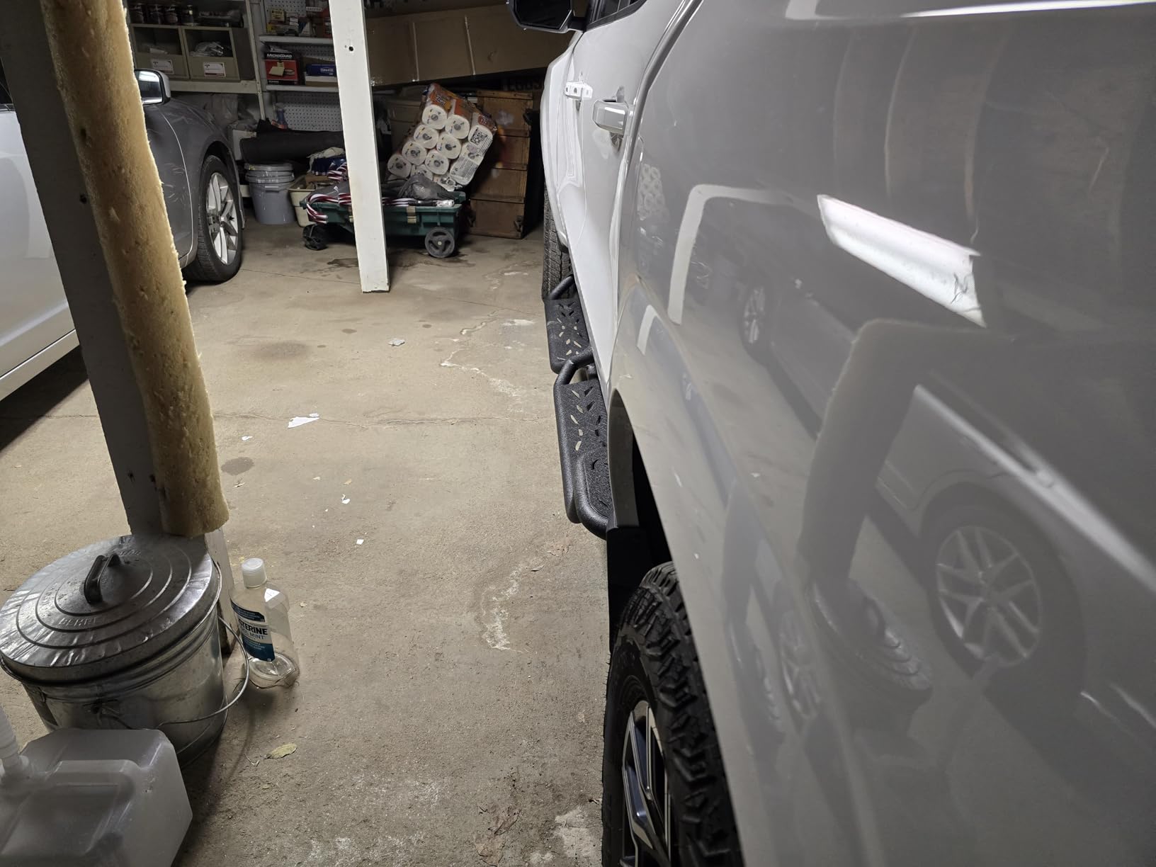 Bed Access Running Boards Compatible with 2019-2026 Chevrolet Silverado/Gmc Sierra 1500 Crew Cab, 20-26 Silverado/Sierra 2500HD 3500HD. Binary Star Truck Side Steps Nerf Bars customer photo 2