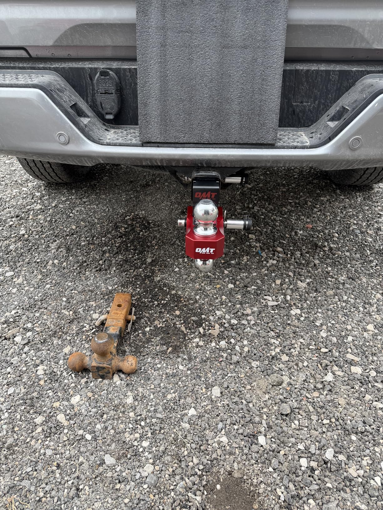 Orion Motor Tech Adjustable Trailer Hitch, Fits 2 in Receiver 6 in Drop & Rise Hitch, 12500 LBS GTW, Class 3, 4 Hitch customer photo 1