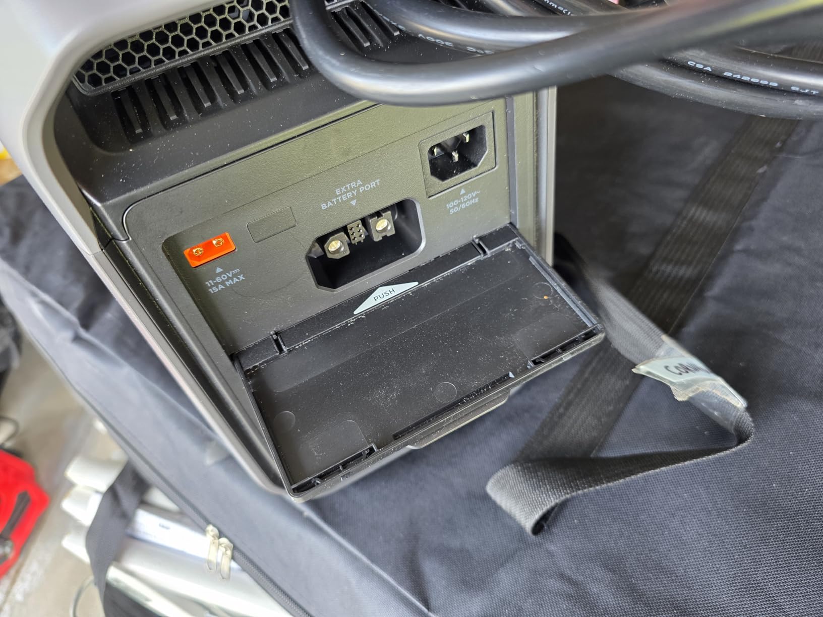 EF ECOFLOW DELTA 3 Portable Power Station, 1024Wh LiFePO4 Battery, Full Charge in 56 Min, 1800W AC/100W USB-C Output, Solar Generator(Solar Panel Optional) for Home Backup Power, Camping & RVs customer photo 2