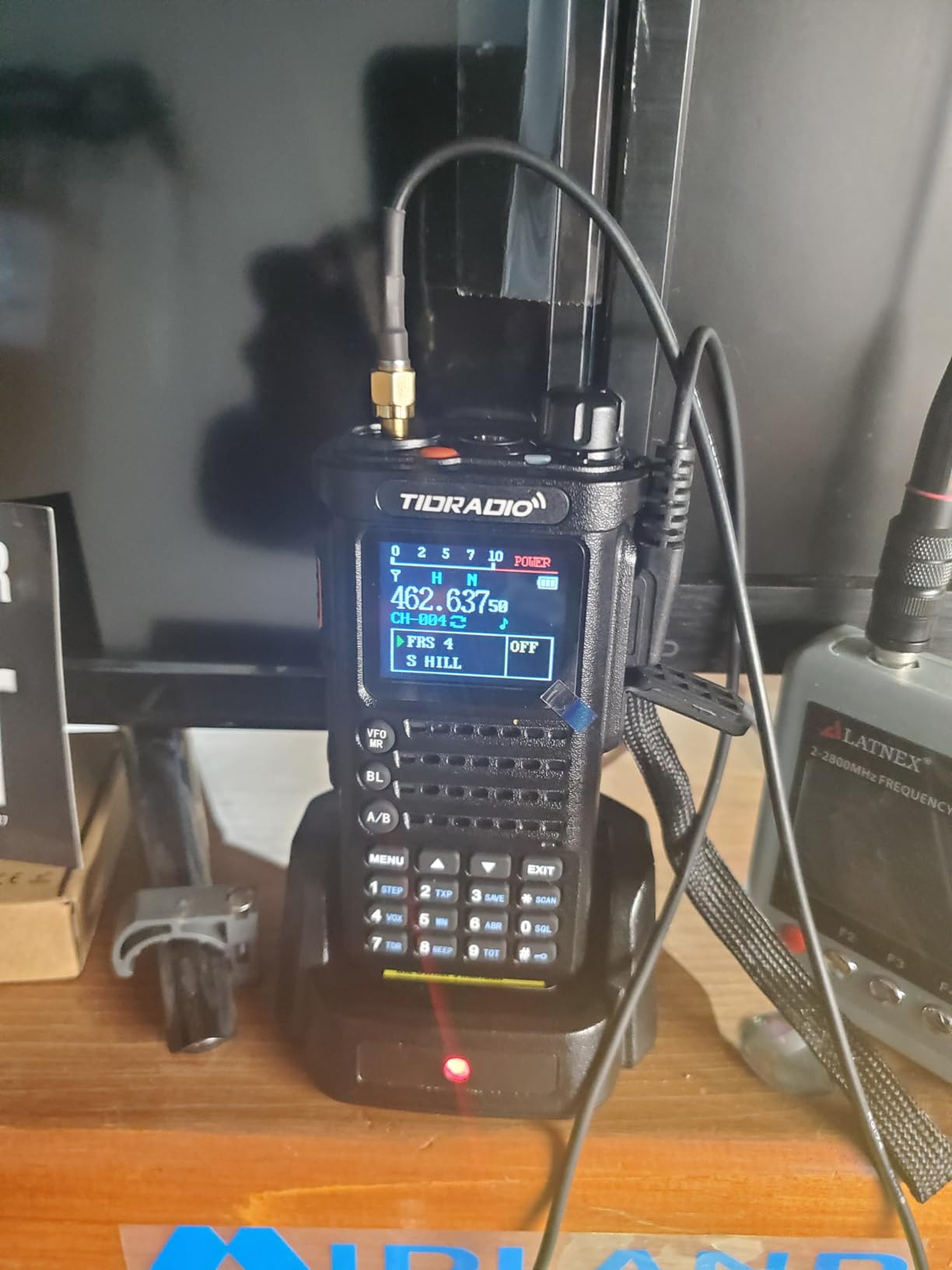 Tidradio TD-H8 10 Watt Ham Handheld Radio, APP Wireless Programming, Long Range Two Way Radio, 2500mAh USB-C Battery customer photo 1