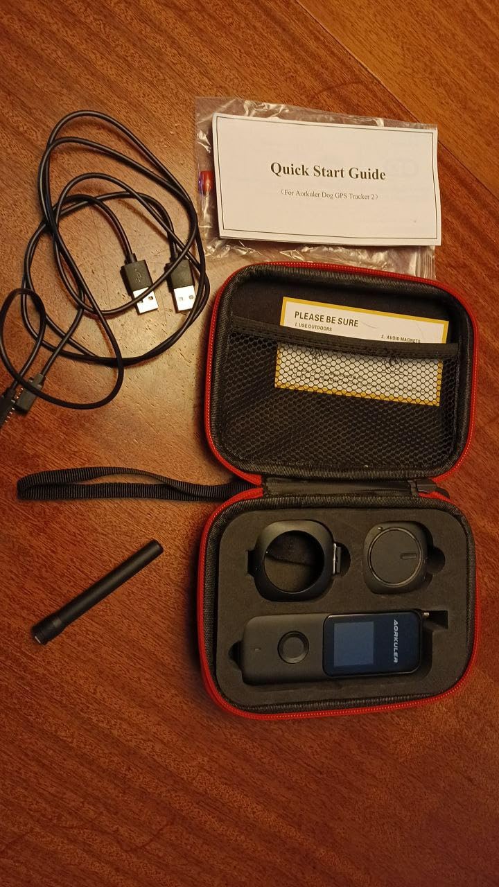 Aorkuler GPS Dog Tracker - Track Your Dog Up to 3.5 Miles Without Phone or Cell Signal | No App, No Monthly Fees | Ideal for Hiking, Rural & Remote Areas customer photo 2