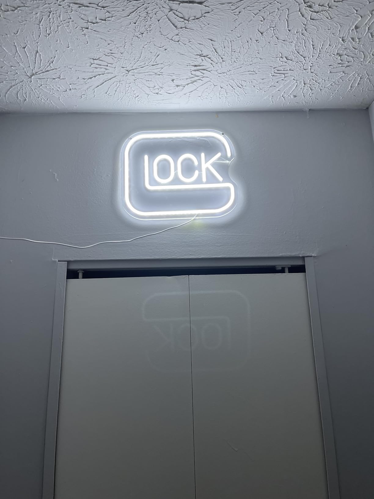 Lock Neon Signs for Wall Decor, Dimmable Game Neon Light for Gamer, USB Powered Gaming Lights for Man Cave Bedroom Game Room Bar customer photo 2