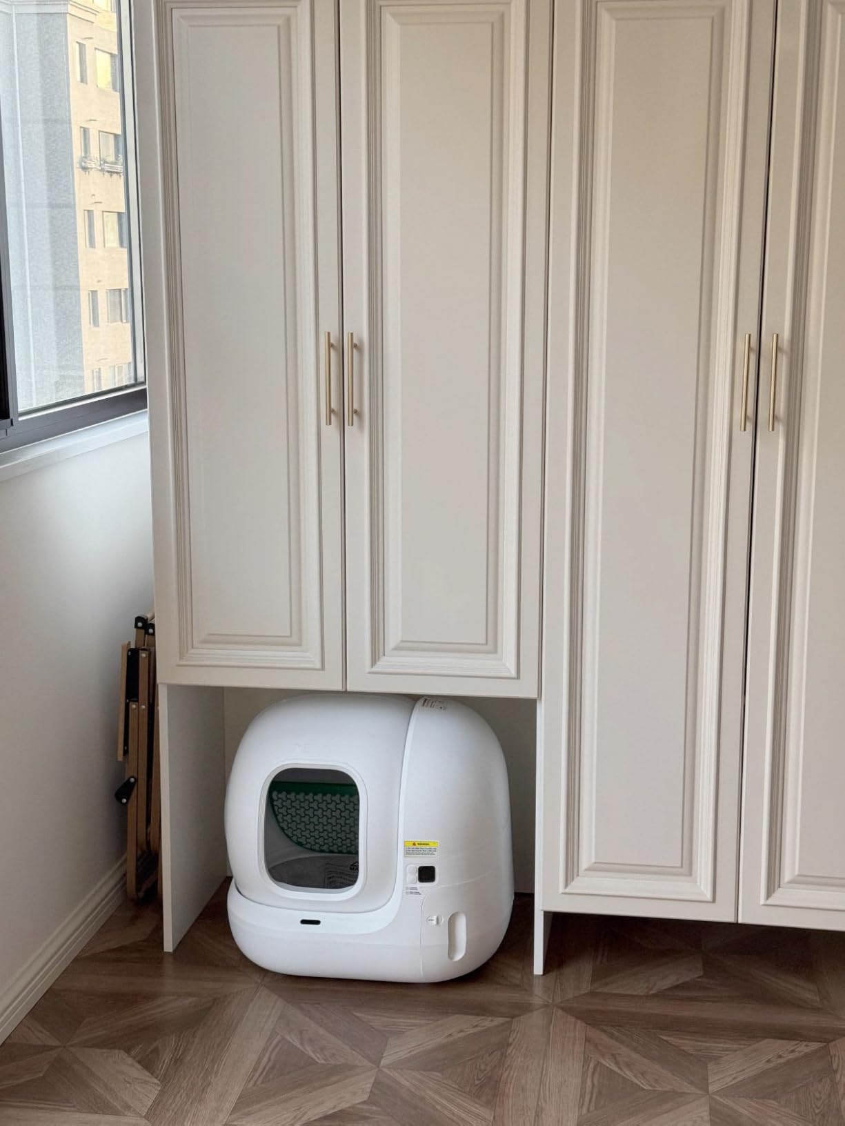 PETKIT PuraMax 2 Automatic Self-Cleaning Cat Litter Box, App Control Automatic Litter Box with Safety Sensors, Odor Free & Anti-Leakage Basic Bundle Includes Trash Bags,2.4G WiFi & Low Entrance customer photo 2