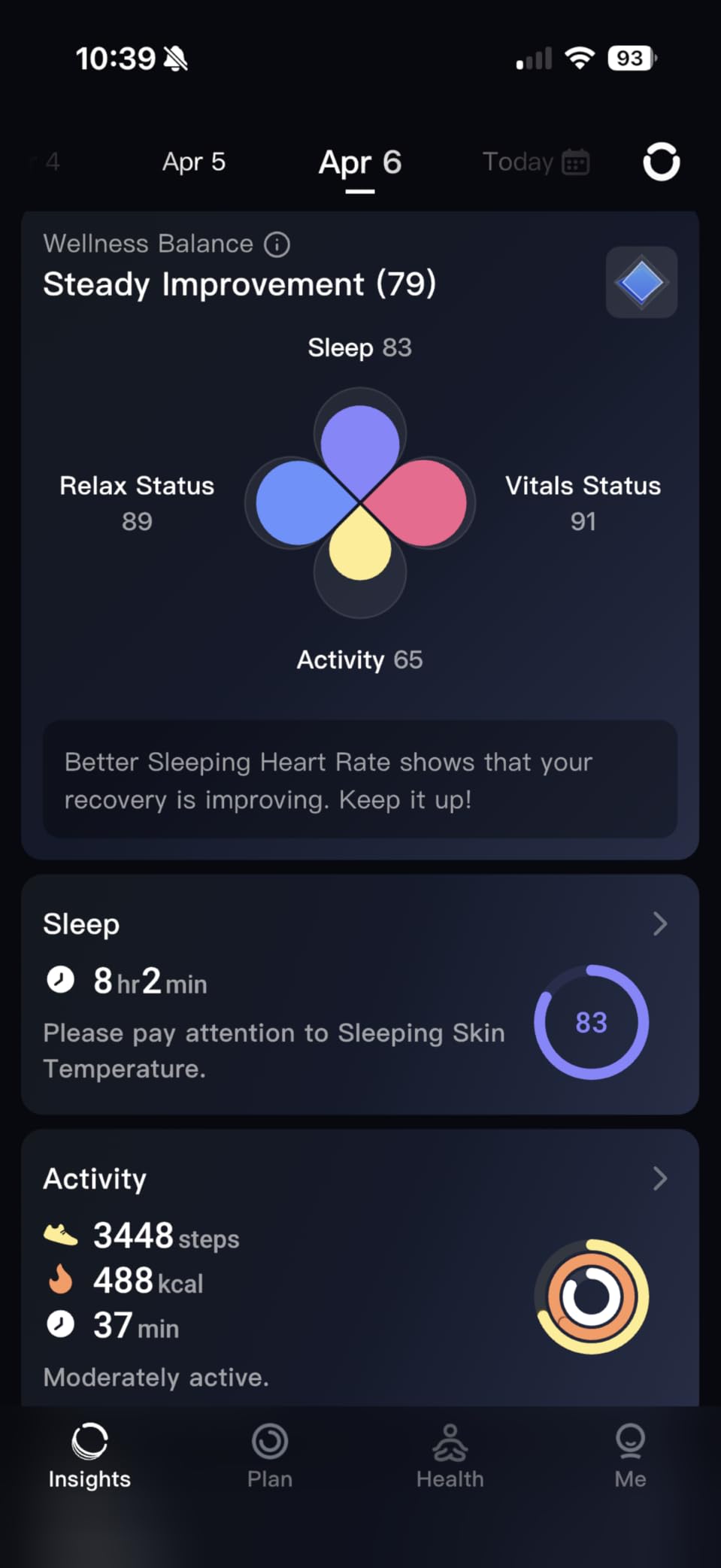 RingConn Gen 2, World's First Smart Ring with Sleep Apnea Monitoring, No APP Subscription, 12-Day Battery Life, Stress/Heart Rate/Women's Health Tracker, Android & iOS Compatible (Gold, Size 10) customer photo 1