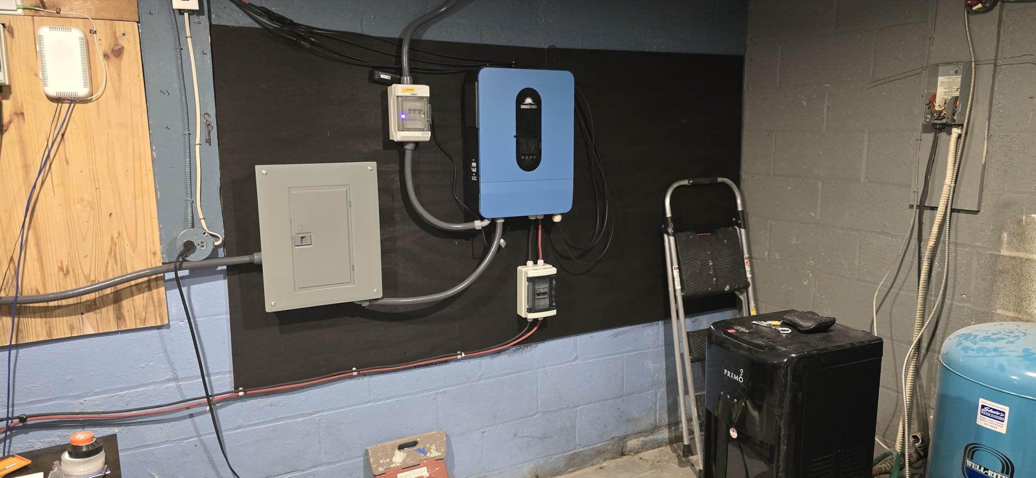SUNGOLDPOWER 6500W 48V Solar Inverter, Split Phase, Built-in 2 MPPTs, Max 140A Battery Charging, AC Input/Output 120V/240V (settable), Pure Sine Wave Inverter (Parallel/WiFi/BMS COMM) UL1741 customer photo 1