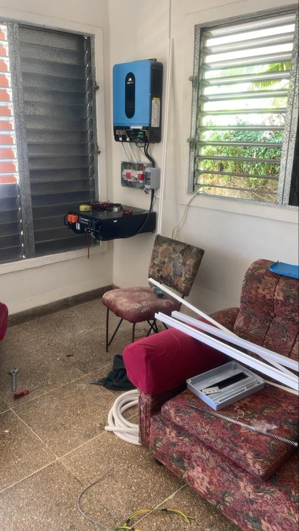 SUNGOLDPOWER 6500W 48V Solar Inverter, Split Phase, Built-in 2 MPPTs, Max 140A Battery Charging, AC Input/Output 120V/240V (settable), Pure Sine Wave Inverter (Parallel/WiFi/BMS COMM) UL1741 customer photo 2