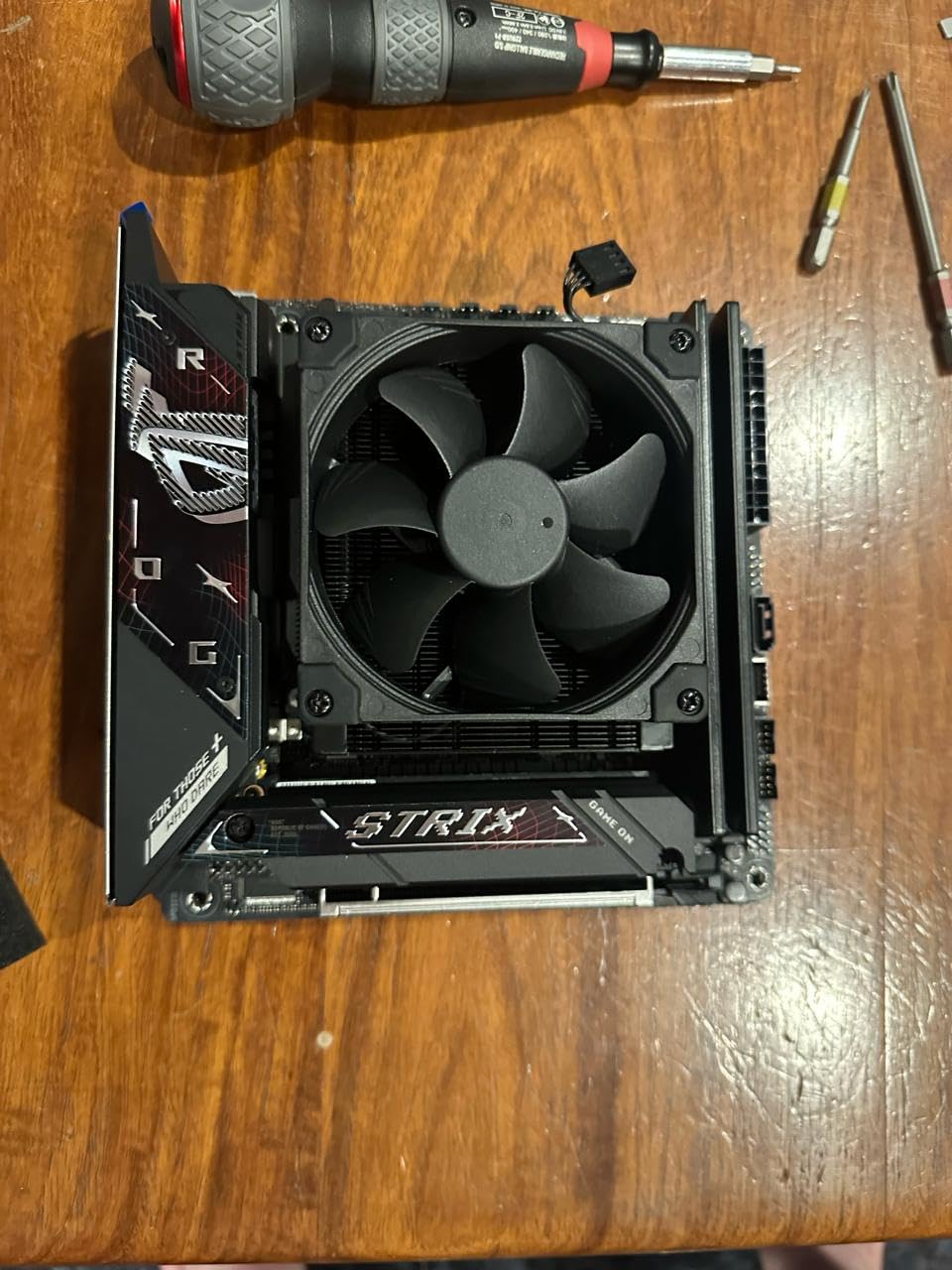 ASUS ROG Strix B850-I Gaming WiFi AMD AM5 B850 Mini-ITX mITX Motherboard customer photo 1