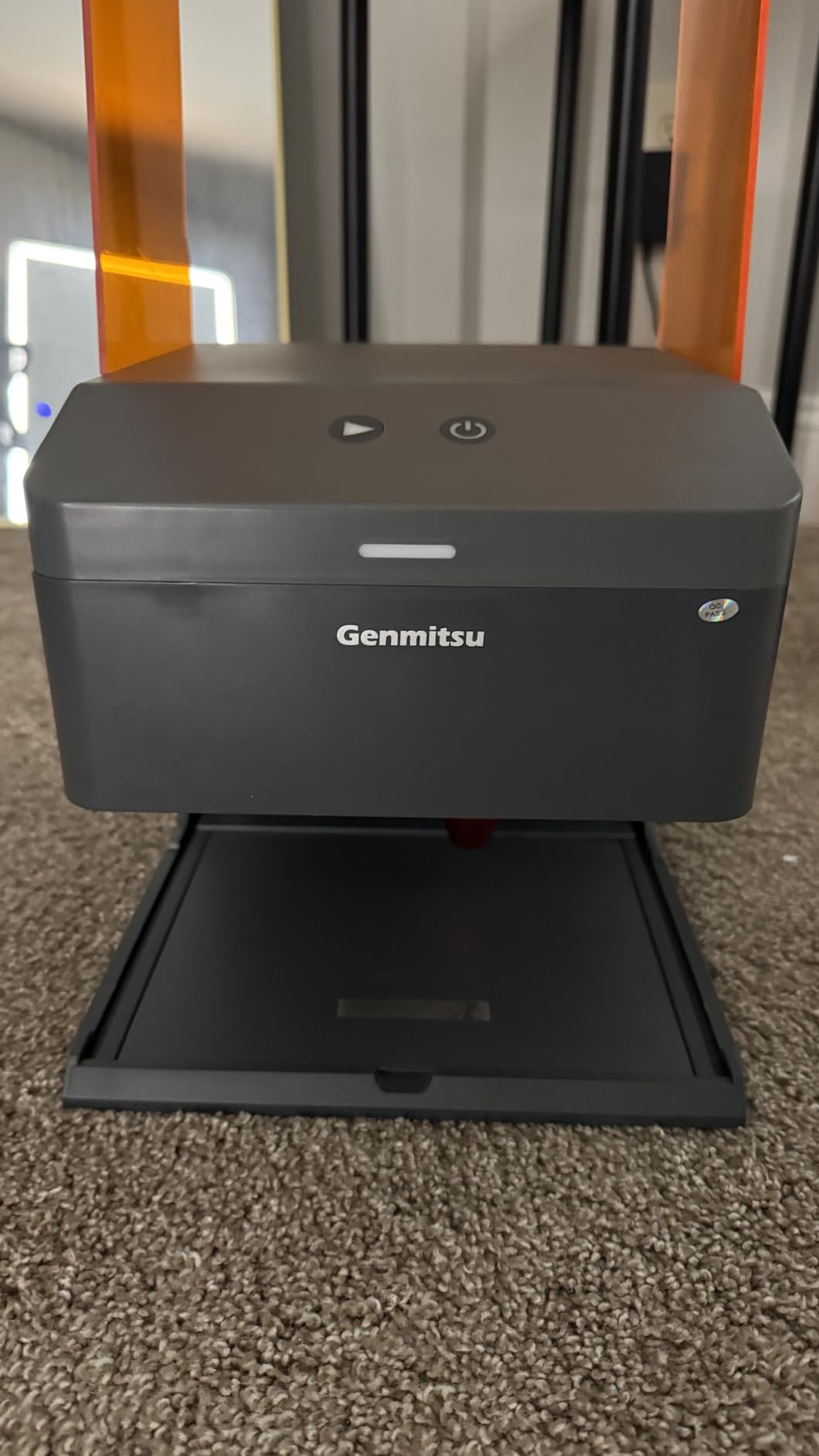 Genmitsu Kiosk 10W Laser Engraver, Light Weight & Portable, Home Laser Cutter with Acrylic Enclosure, 3.9'' x 3.9'' Engraving Area, Safety Class 1 customer photo 2