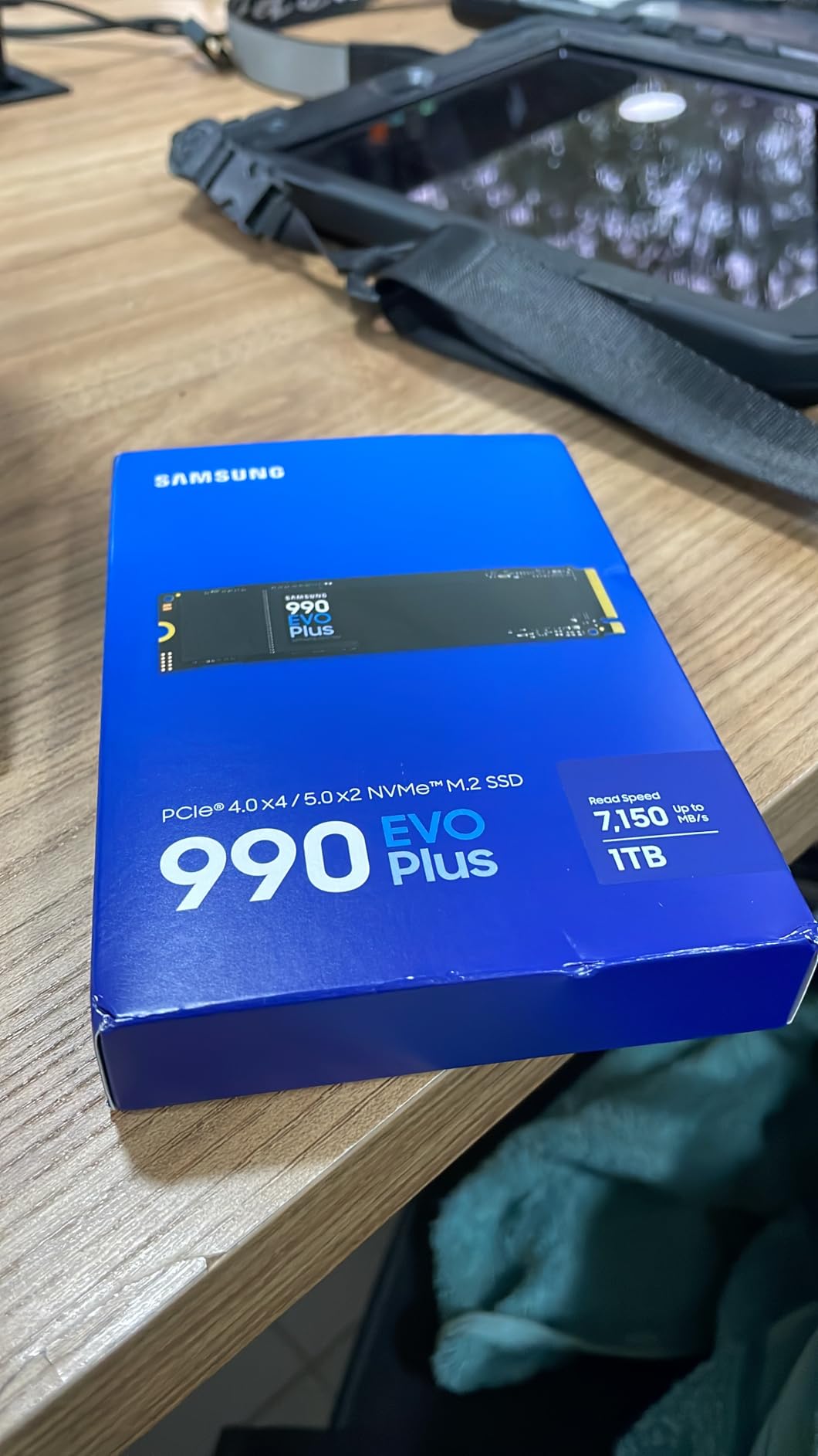 Samsung 990 EVO Plus SSD 1TB, PCIe Gen 4x4, Gen 5x2 M.2 2280, Speeds Up to 7,150 MB/s, Upgrade Storage for PC/Laptops, HMB Technology and Intelligent Turbowrite 2.0, (MZ-V9S1T0B/AM) customer photo 1