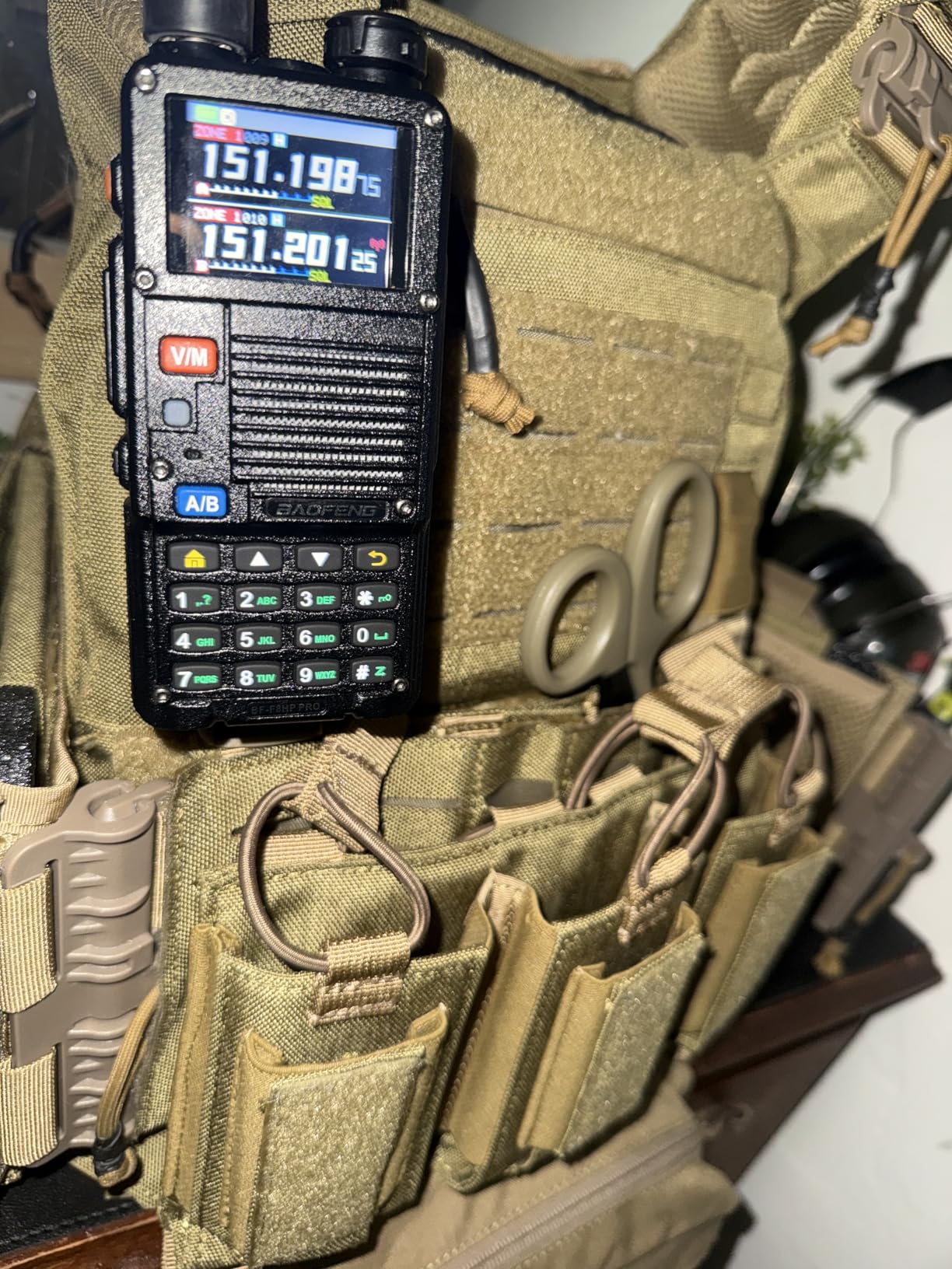 BAOFENG BF-F8HP PRO 10 W Tri-Band Two-Way Radio - UV-5R 7th Gen, 1000 Channels, GPS & NOAA Weather, Aviation/VHF/UHF/1.25 m Scanner, IP54 Rugged, USB-C Rechargeable Battery customer photo 2