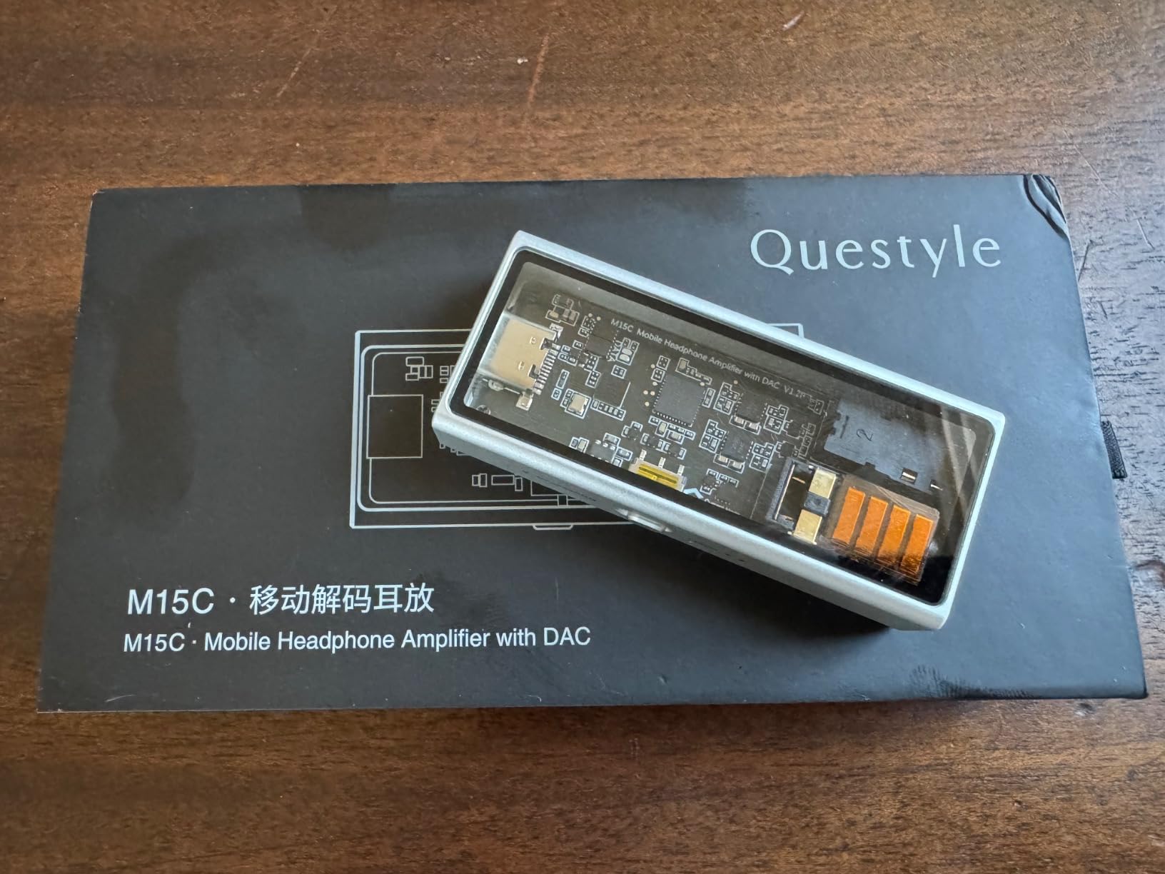 Questyle M15C Headphone Amplifier Portable USB DAC Amps 32Bit/384kHz DSD256 Decoder with 4.4mm and 3.5mm Dual Outputs customer photo 1