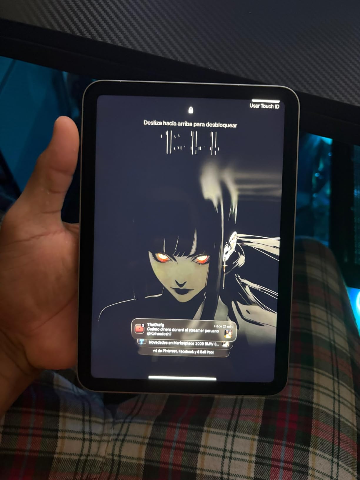 Apple iPad mini (A17 Pro): Apple Intelligence, 8.3-inch Liquid Retina Display, 128GB, Wi-Fi 6E, 12MP Front/12MP Back Camera, Touch ID, All-Day Battery Life - Space Gray customer photo 1