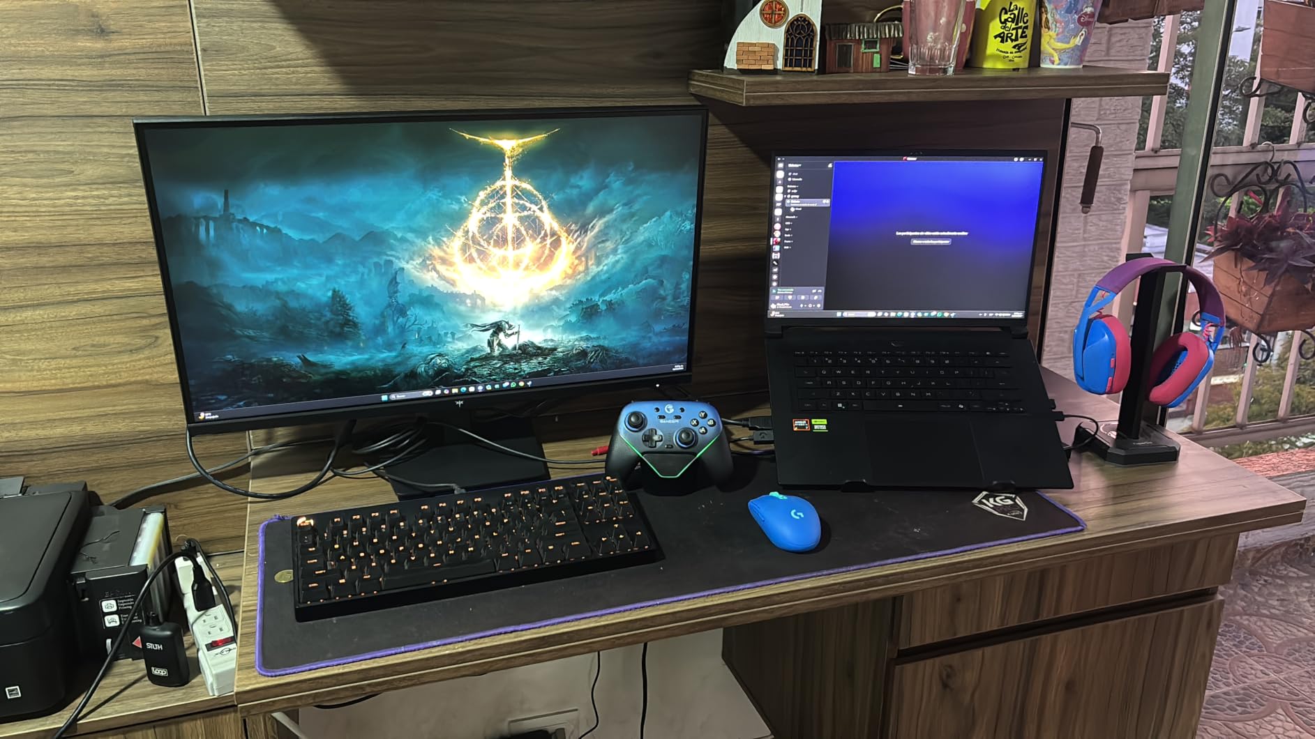 KTC Gaming Monitor 27 inch 180hz 1ms | Fast IPS Screen 1080p Monitor|2 x HDMI 2.0 &1 x Display Port 1.4 | Support Freesync and Wall Mount | 108% sRGB with HDR 10 customer photo 2