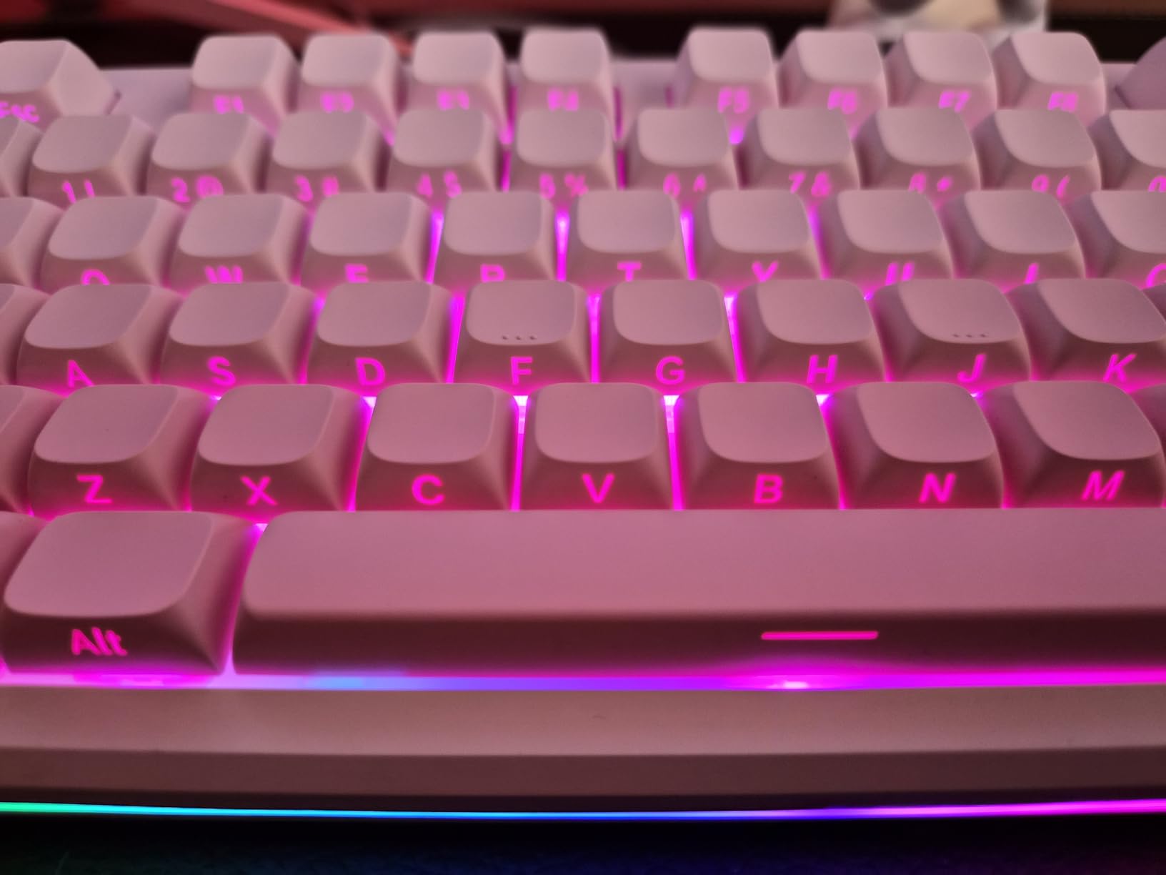 AULA S98 Pro Wireless Mechanical Keyboard with Screen & Knob, 2.4GHz/USB-C/BT5.0 Hot Swappable Creamy Keyboard, Pre-lubed Linear Switches, RGB Backlit customer photo 1