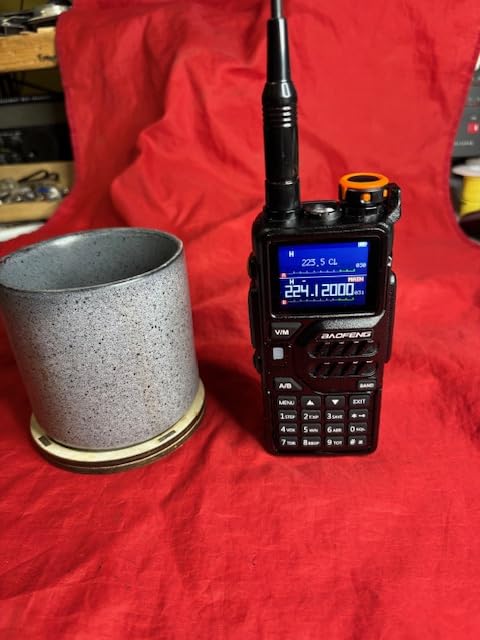 K5PLUS Tri-Band Ham Radio Long Range, UHF VHF 1.25M Handheld 10W Tri-Power Two Way Radio with Airband, NOAA customer photo 1